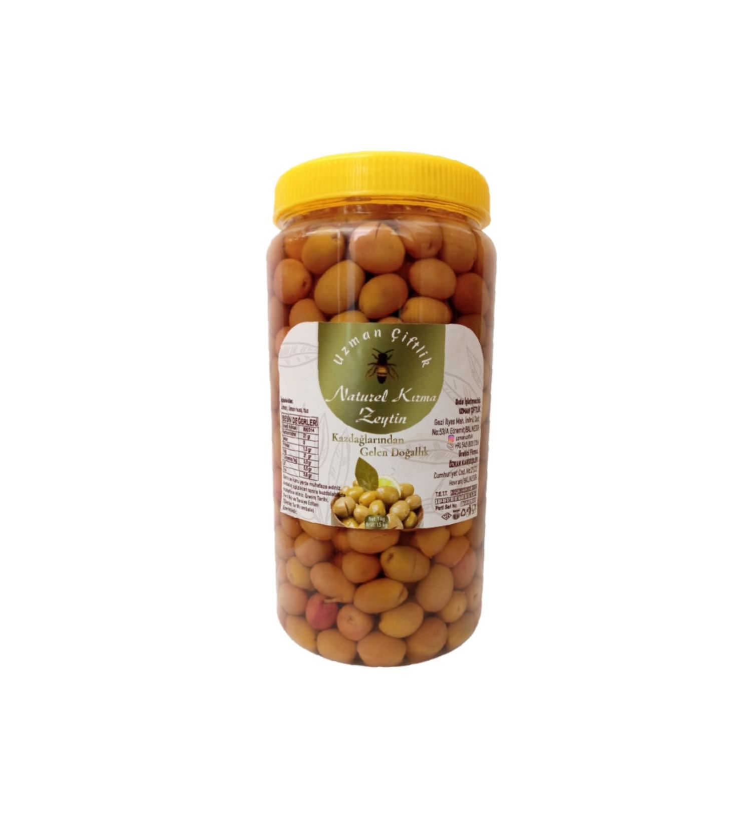 Expert Farm Edremit Lemon Cracked Olives 1 Kg