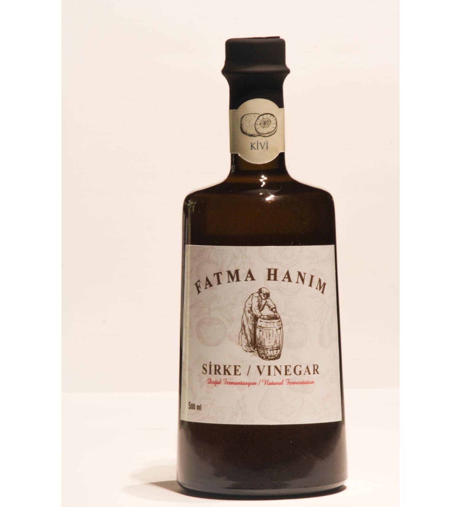 Fatma Han m Kiwi Vinegar 500 ml Natural Fermentation in Oak Barrels - Buy Online on GoSupps.com