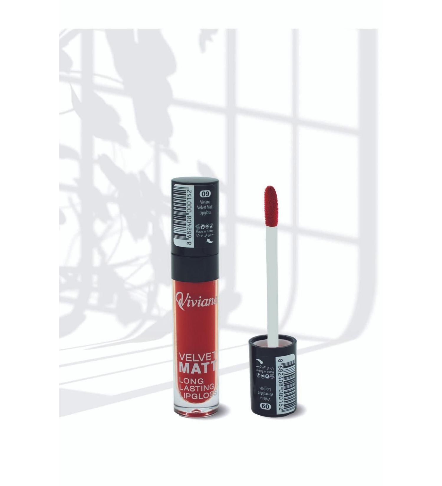 Viviana Velvet Matt Long Lasting Lipgloss 09