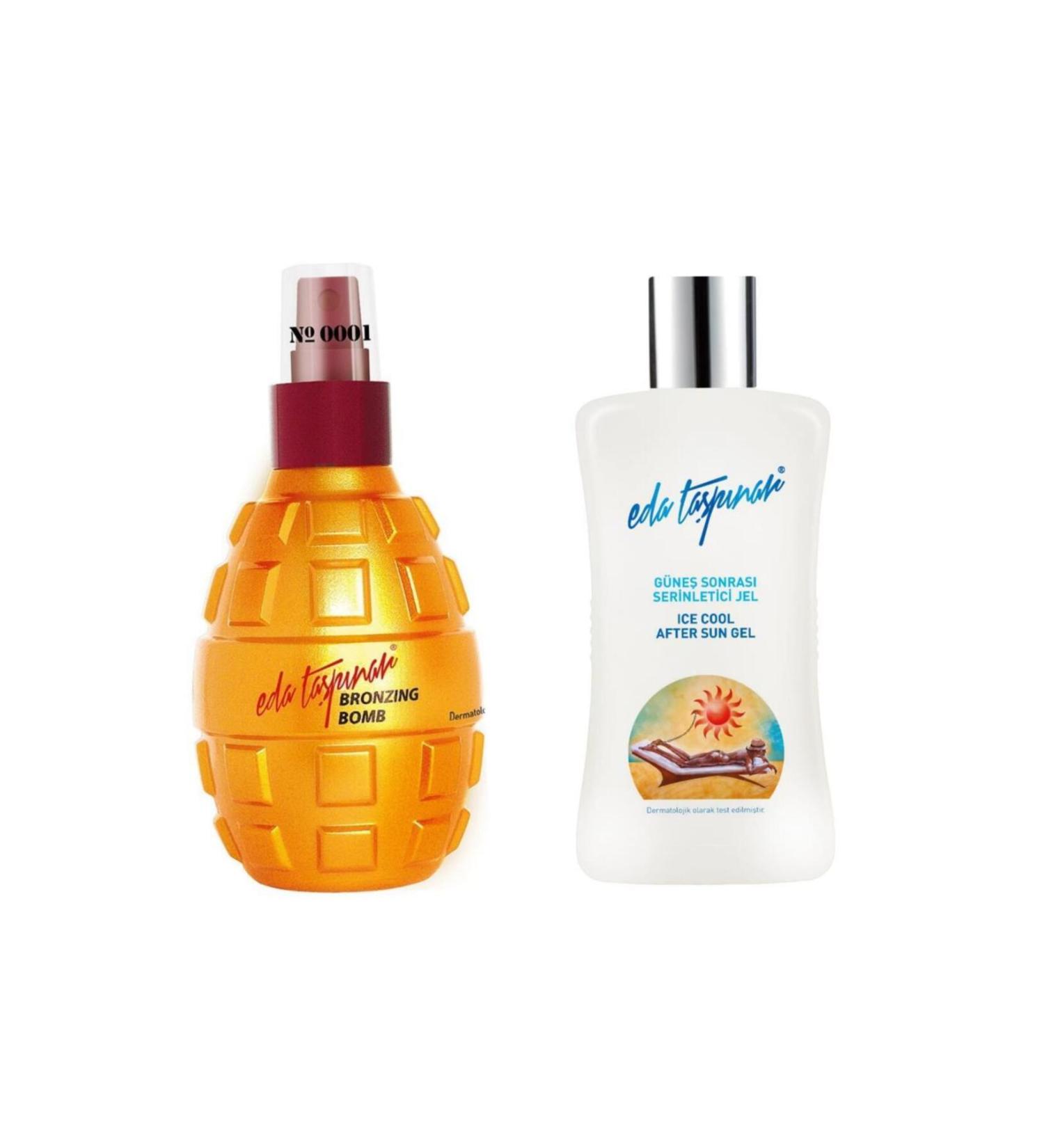 Eda Ta p nar Intensive Bronzing Bronzing Bomb After Sun Cooling Ice Gel