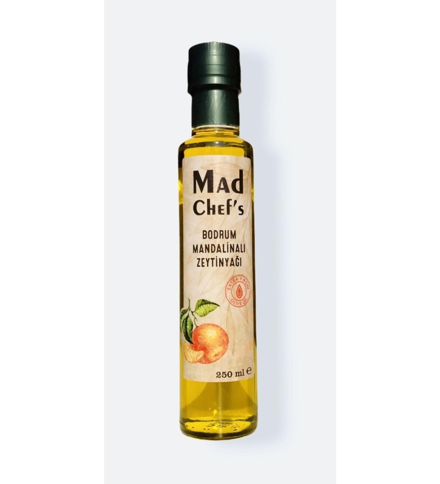 Mad Chef's Bodrum Tangerine Extra Virgin Olive Oil 250 ml - Buy Online on GoSupps.com