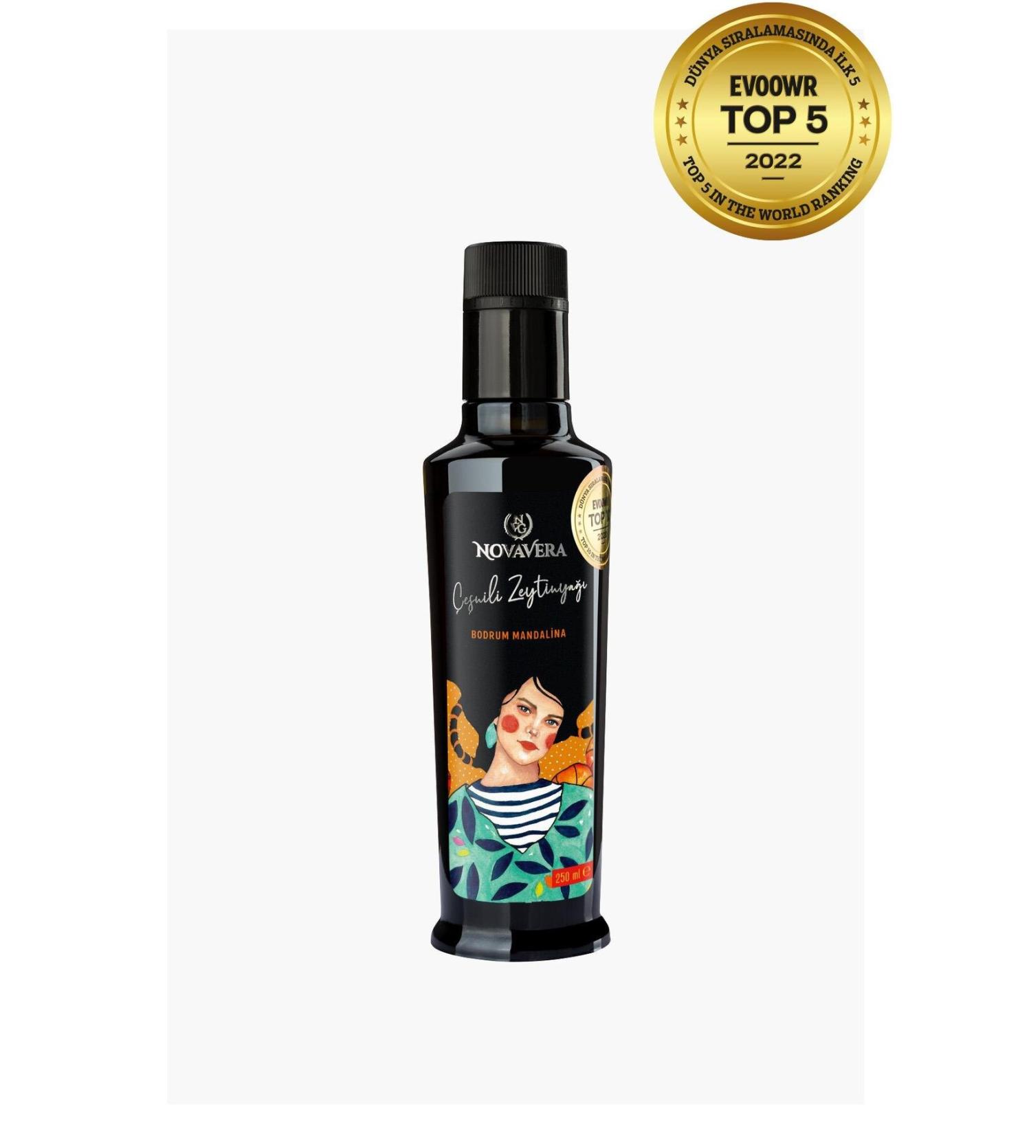 Nova Vera Bodrum Mandarin Flavored Olive Oil 250 ml