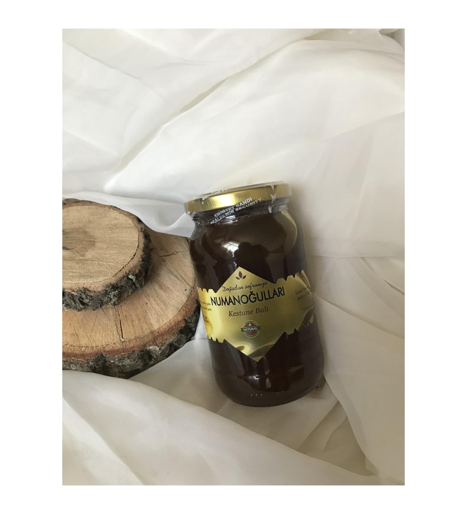 Numano ullar 0 Natural Additive-Free Chestnut Honey 480gr