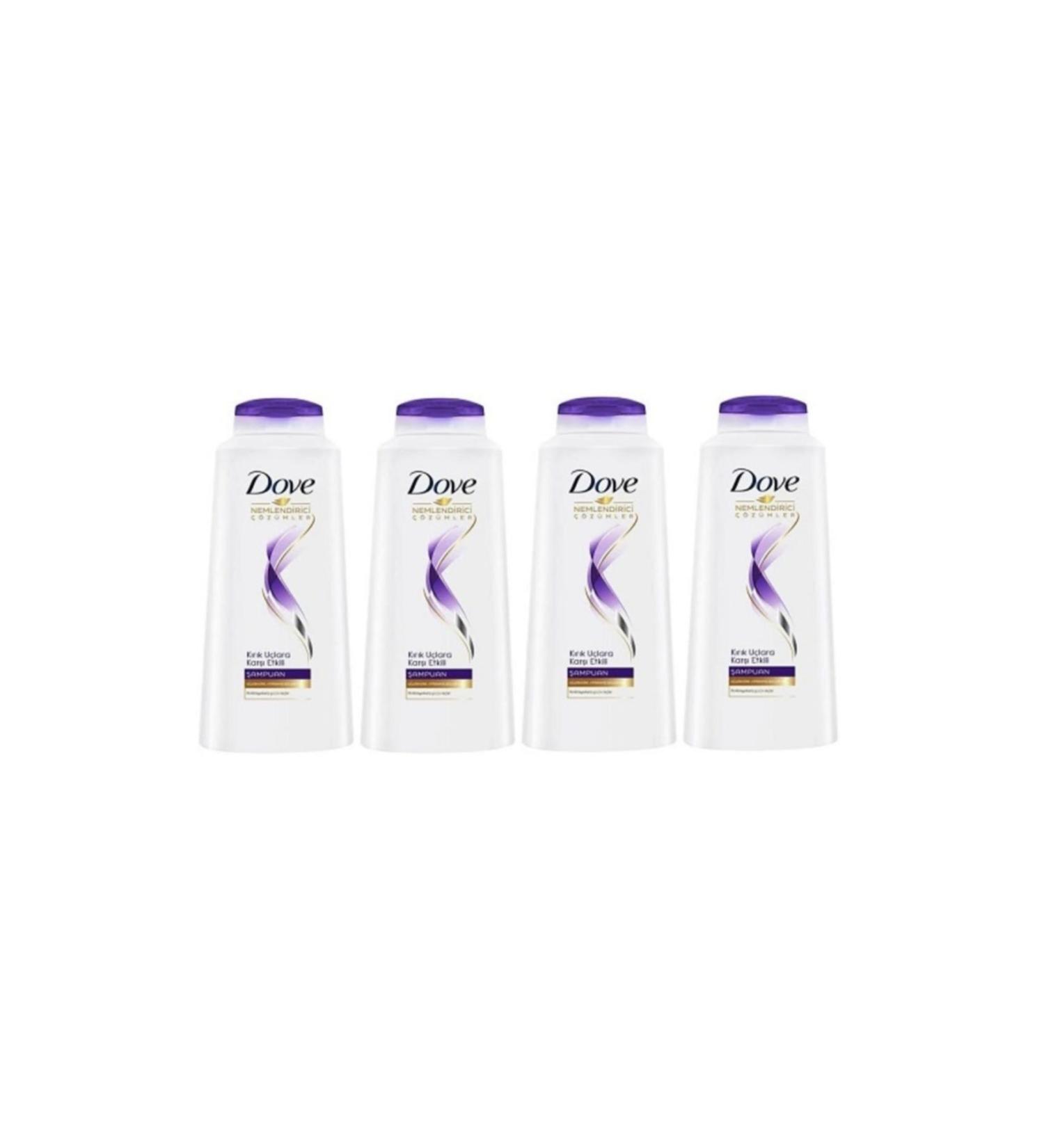 Dove Anti-Split Ends Shampoo 550 ml Set of 4