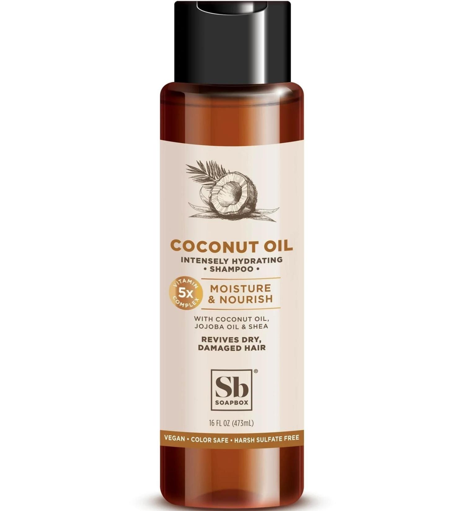 Soapbox Coconut Oil Moisturizing and Nourishing Shampoo 473ml