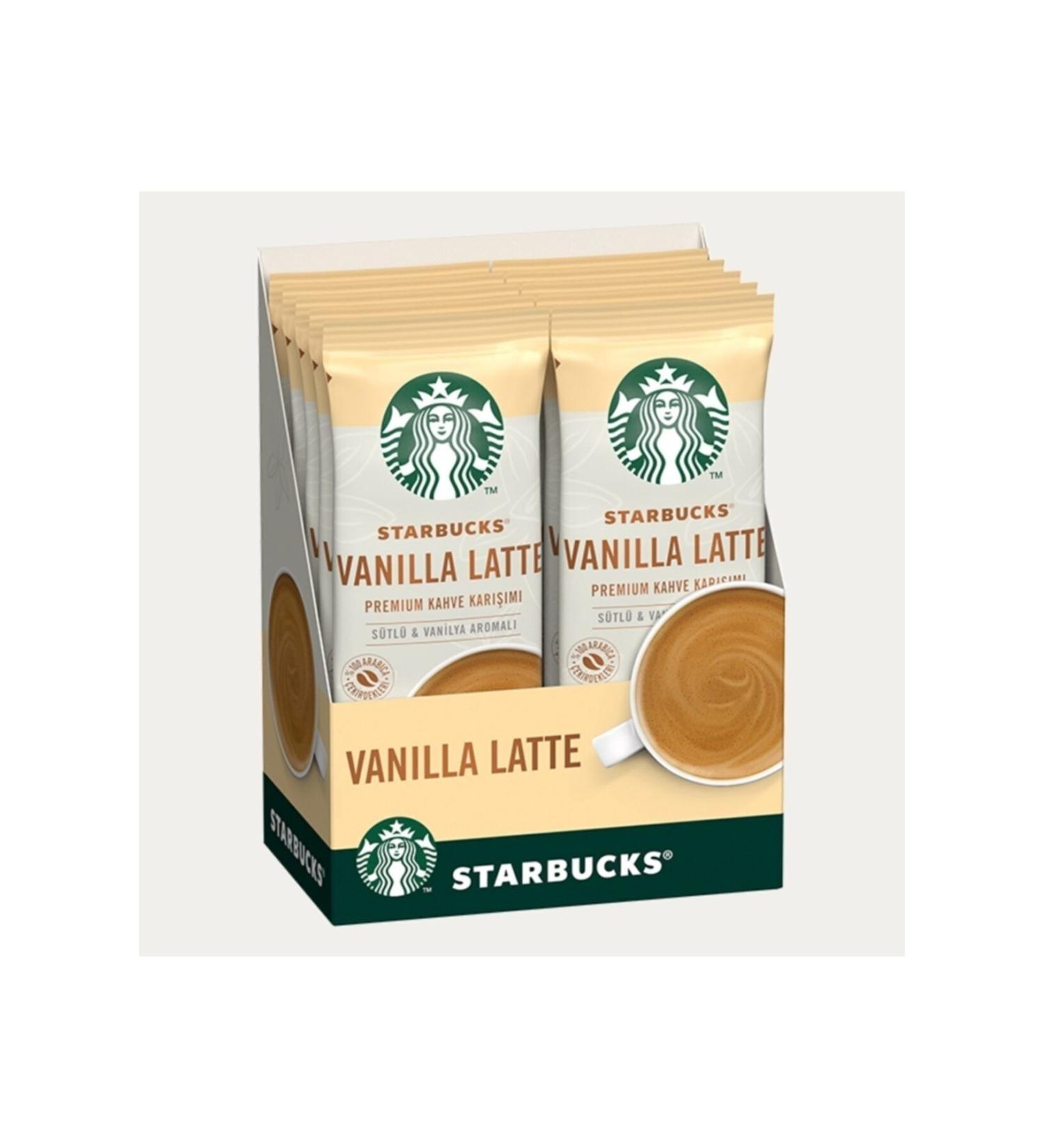 Starbucks Vanilla Latte Limited Edition Premium Coffee Blend Set of 10