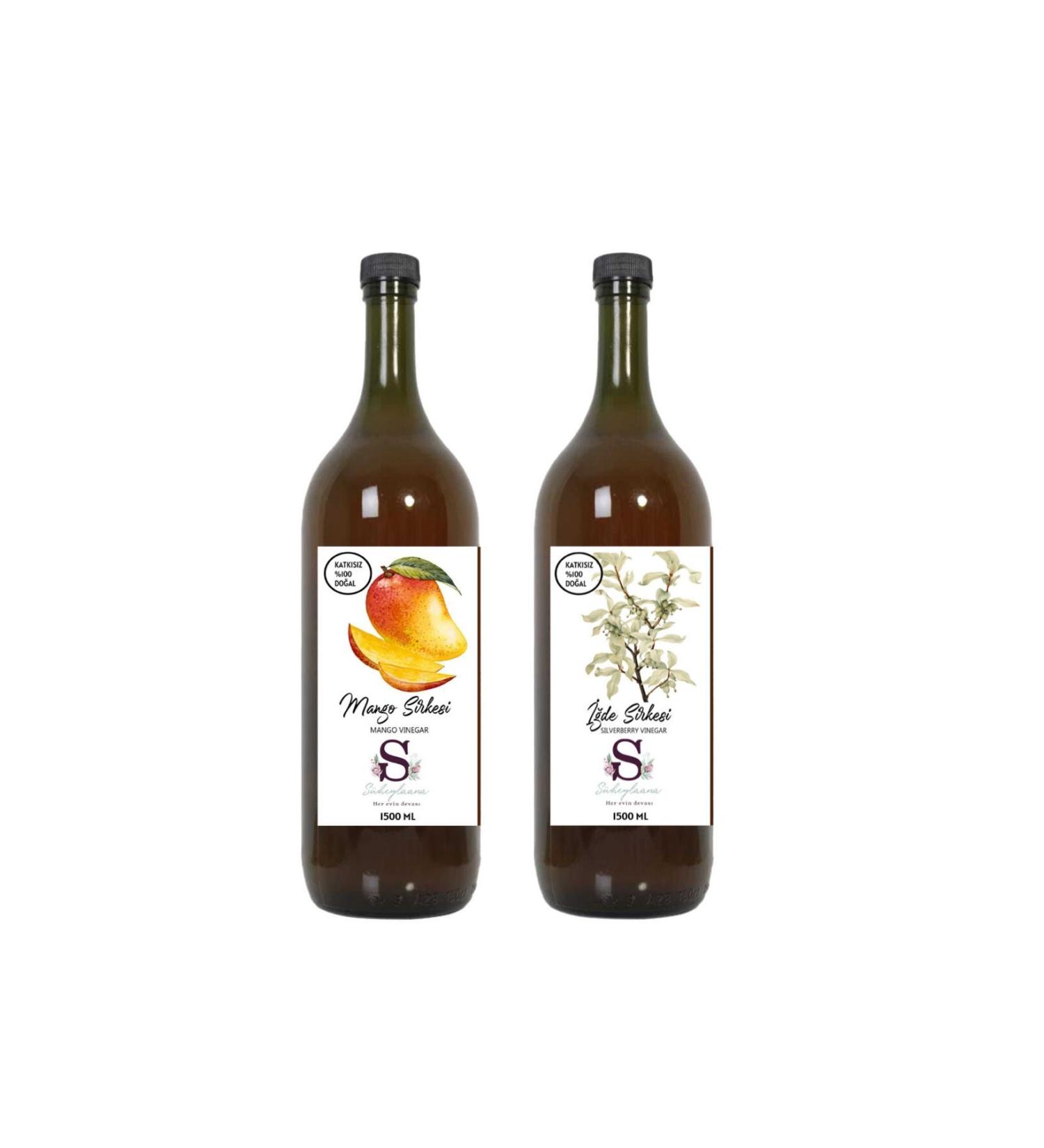 Suheylaana Natural Mango and Melissa & Black Pepper Vinegar 1500 ml