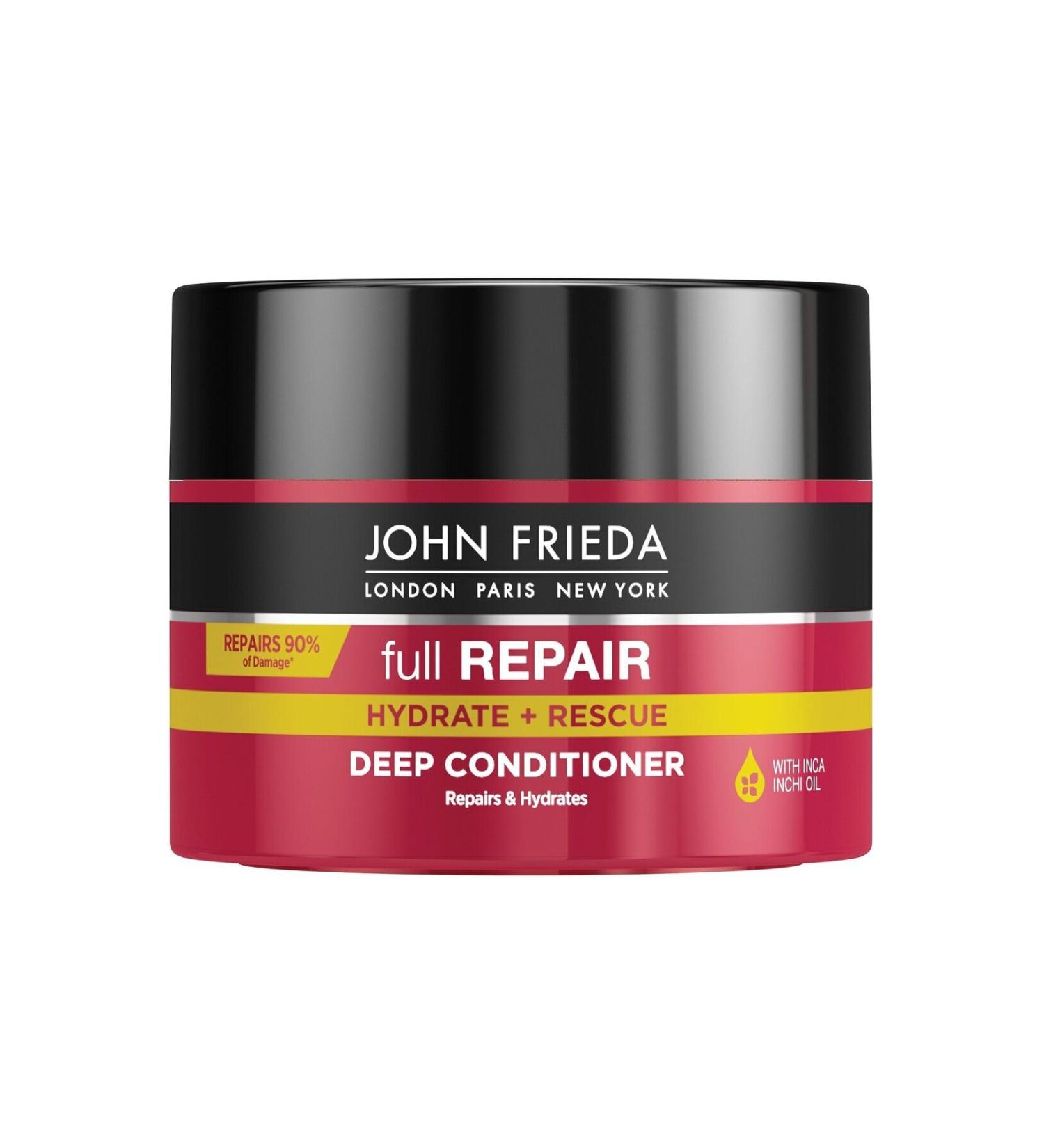 John Frieda Full Repair Repairing Hair Care Mask for Sensitive and Damaged Hair Pinkrain