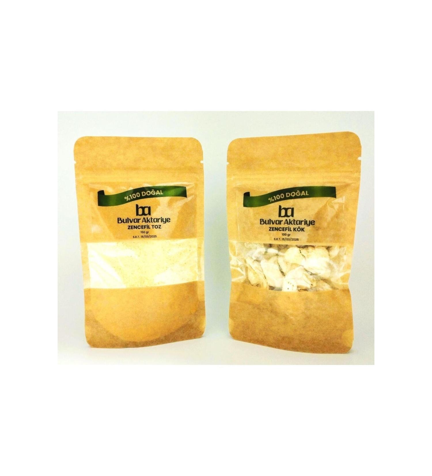 Bulvar Aktariye Ginger Powder + Ginger Root
