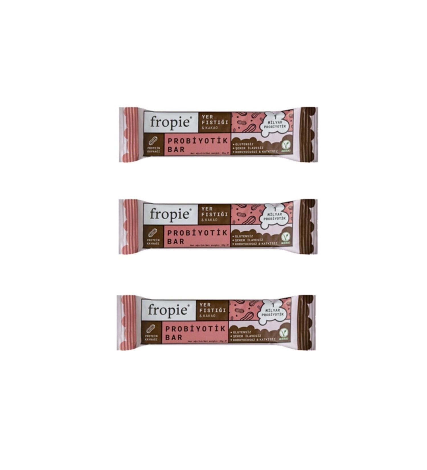 FROPIE Peanut&Cocoa Probiotic Bar 35g X 3