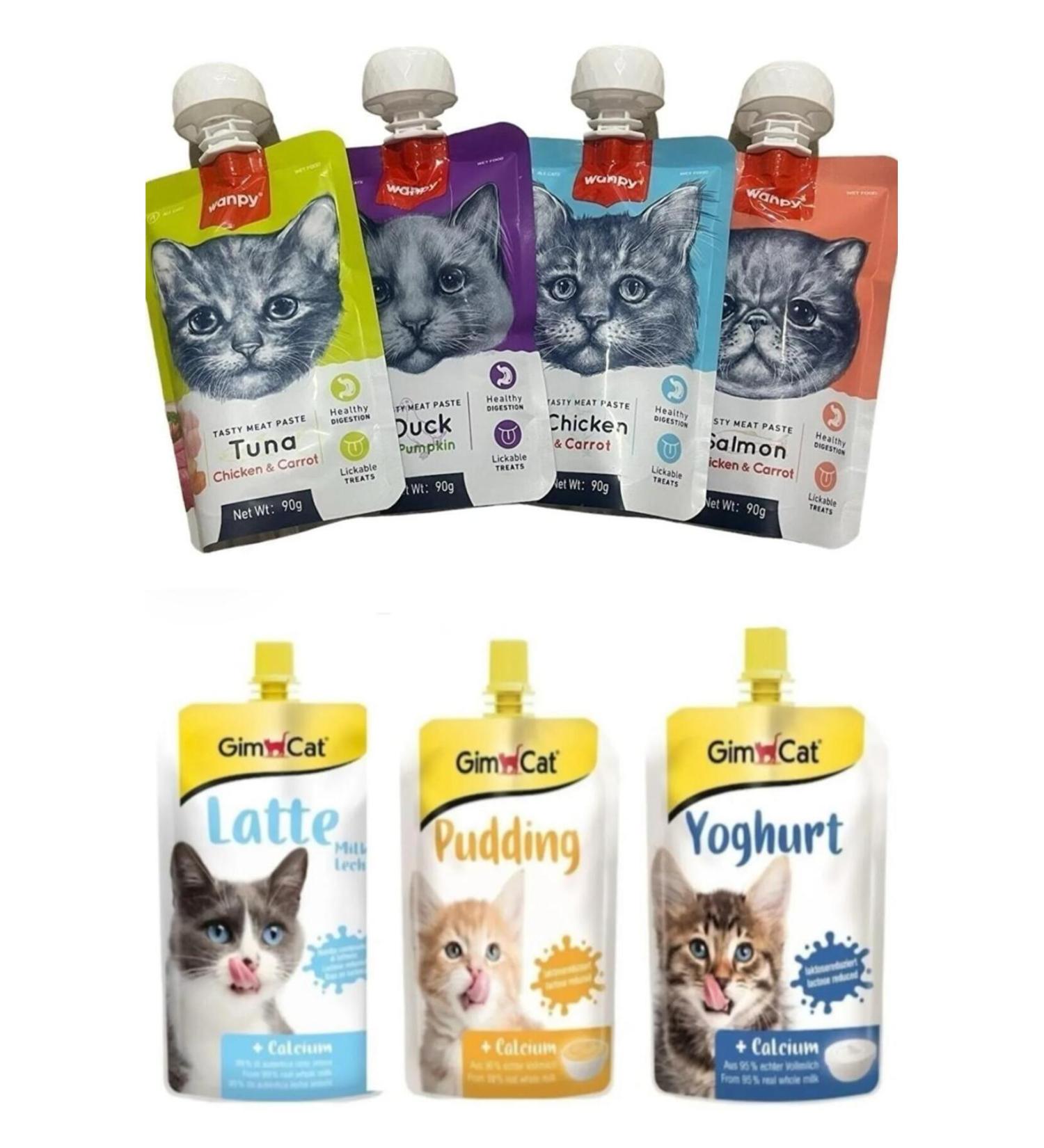 FSFPETMARKET TROPHEUS ALBINO TYPE FOOD PACKAGE (100 GR - 9 TYPES)