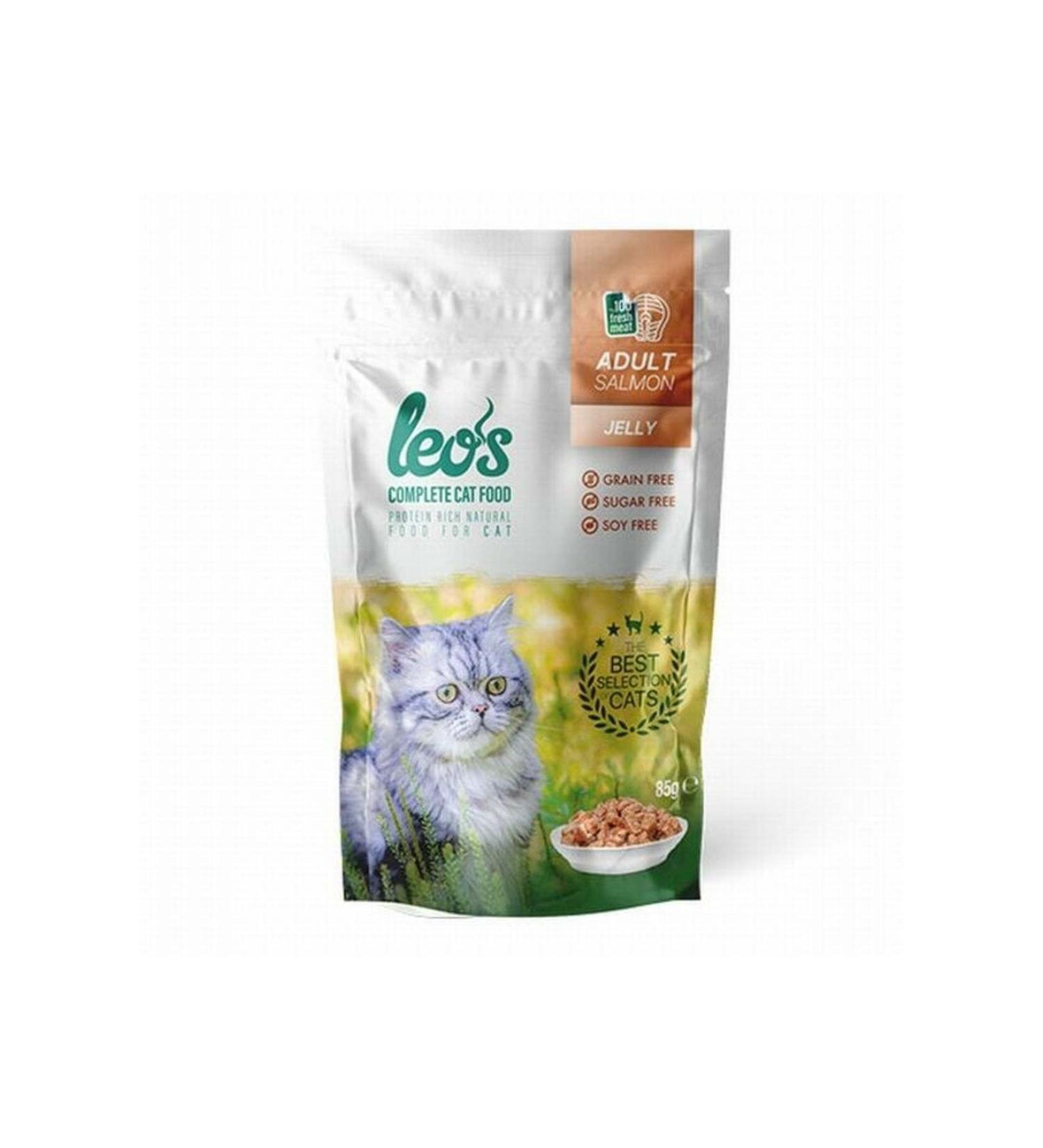 Furlo Pouch Adult Cat Canned Food with Salmon 24 Pieces 85 Gr - Petshopundan