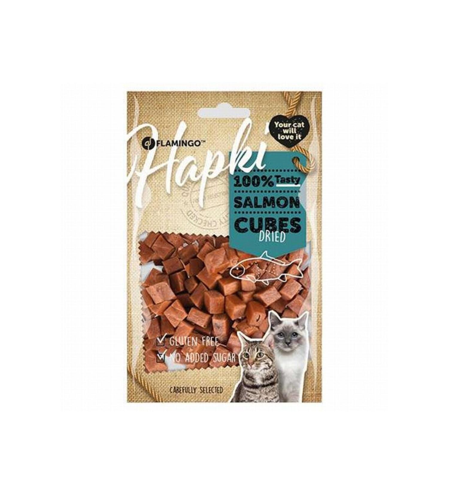 Flamingo Hapki Salmon Cube Cat Award 85 gr