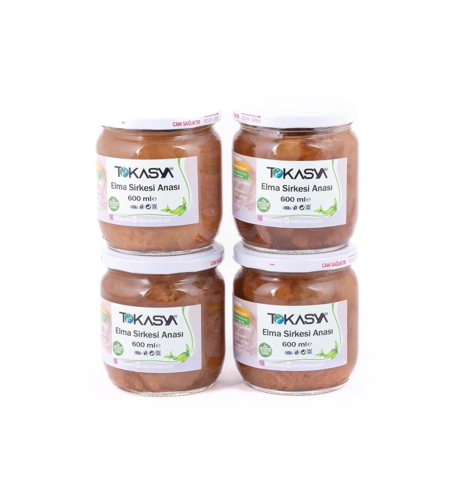 tokasya Apple Cider Vinegar Mother 600 G (4 JAR)
