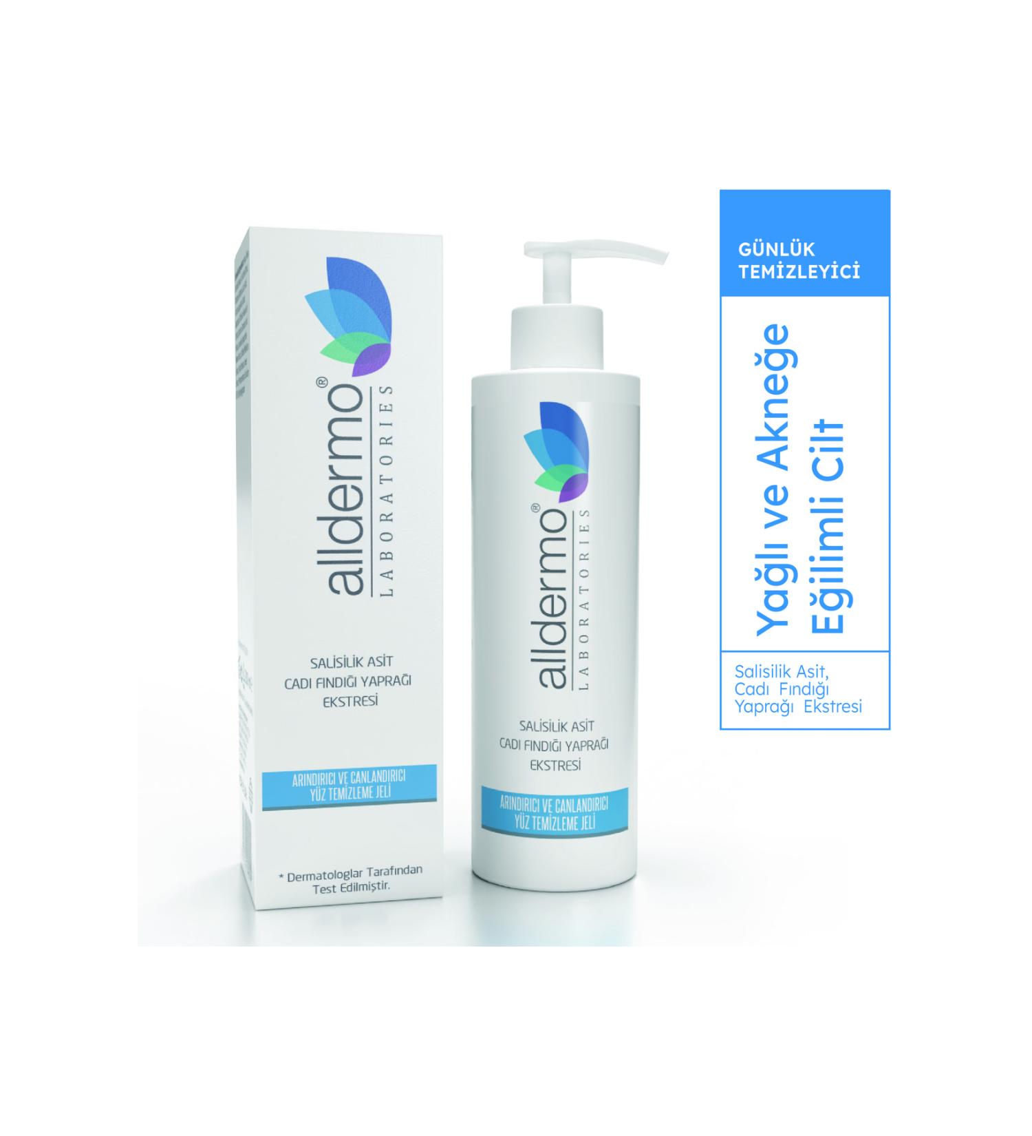 Alldermo Purifying and Refreshing Facial Cleansing Gel 200ml