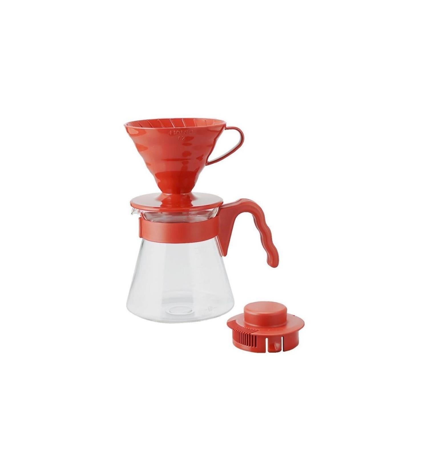 Hario V60 Coffee Brewing Set (RED)