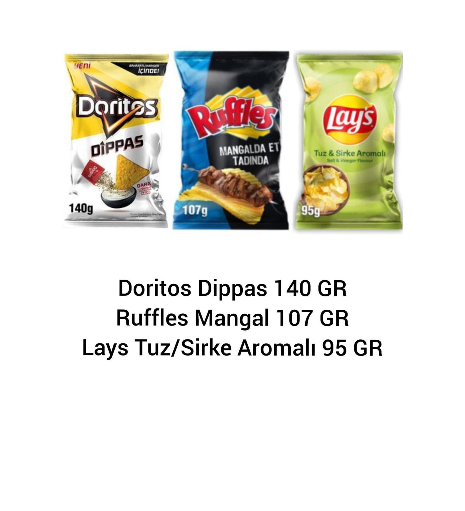 PepsiCo Lay's Package (lay's Spice Party Size 150 Gr Potato Chips X 4 Packs)