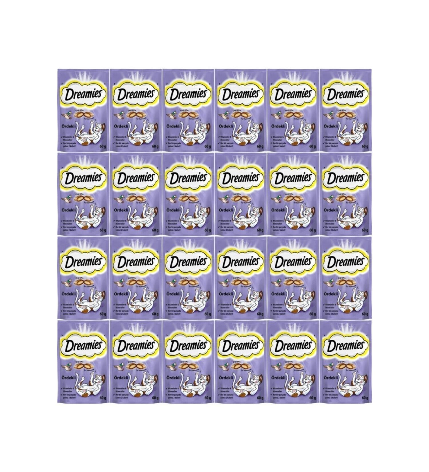 Dreamies Cheese-salmon-duck-chicken Cat Award 60 gr * 16 Pieces
