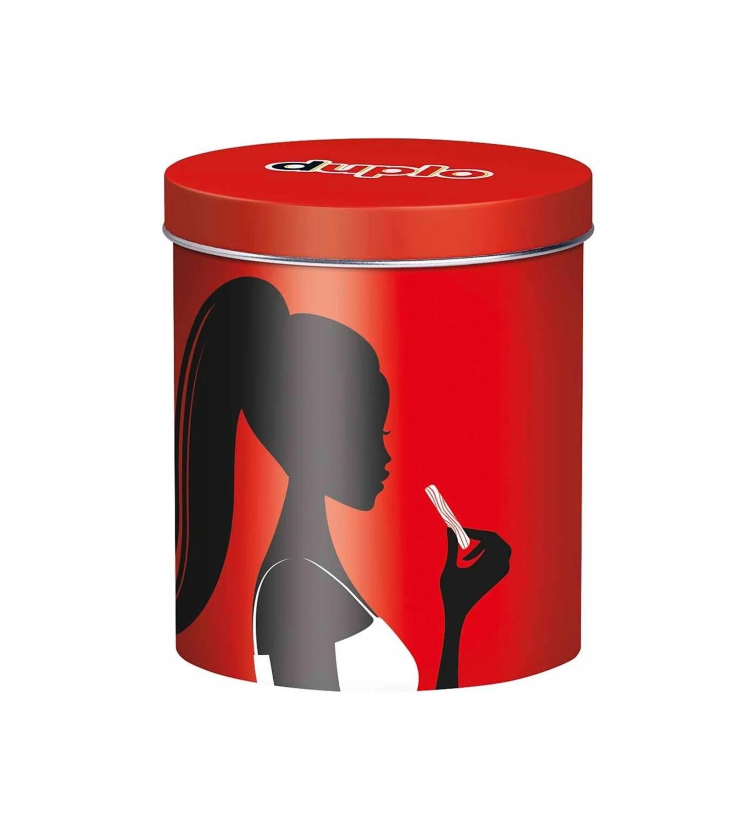 Ferrero Duplo in a Tin Box Pop-Art 24 Riegel 436 8g