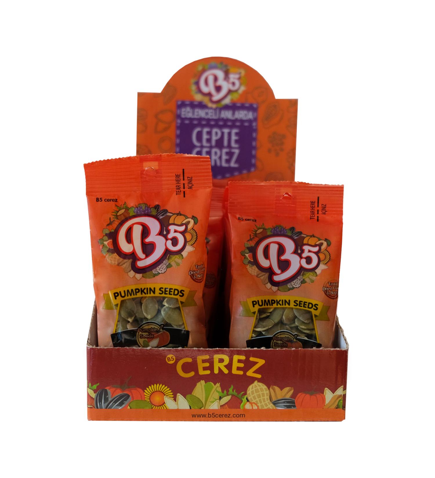 B5 Snack Pumpkin Seeds 16 x 30 gr