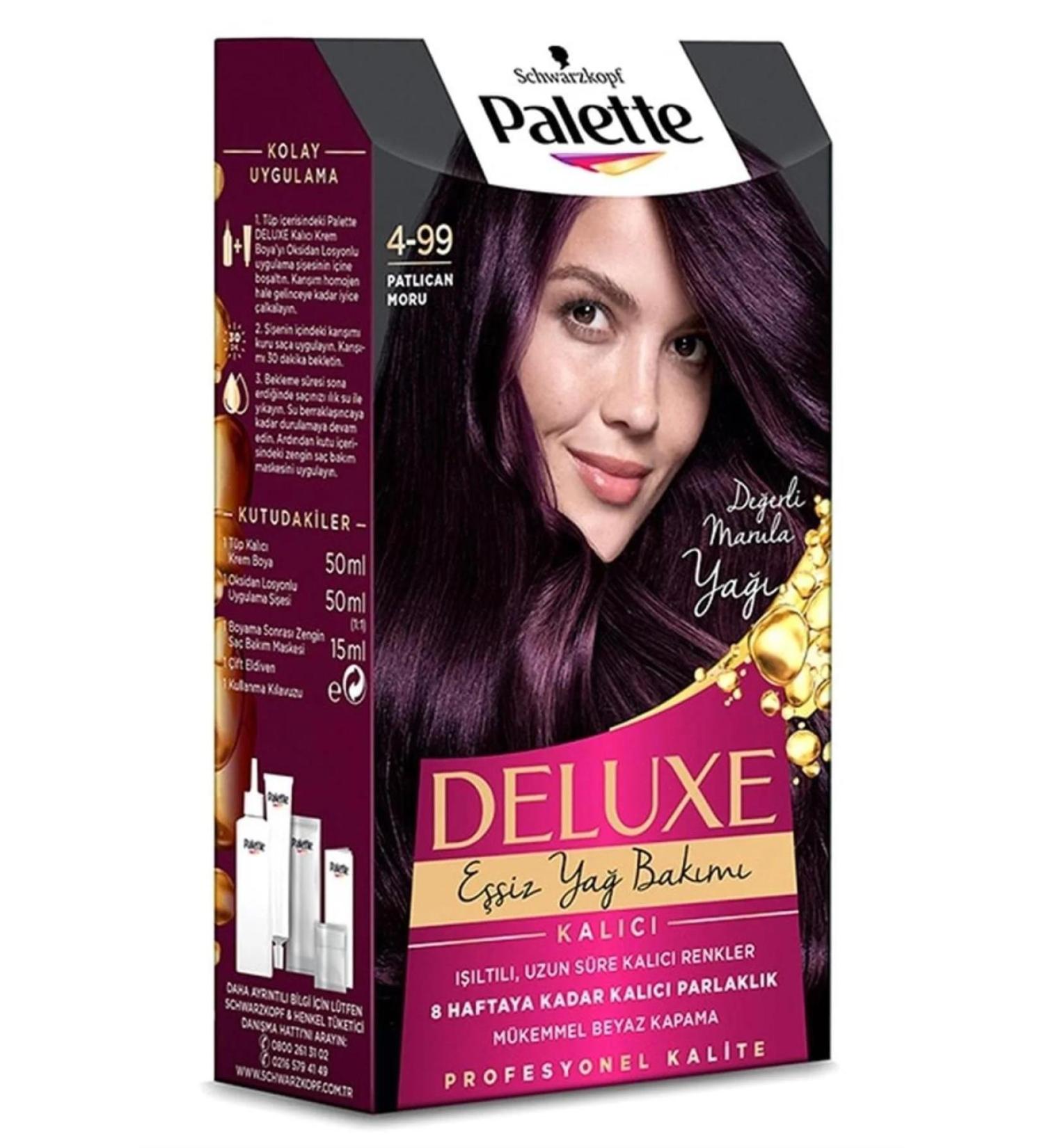 Deluxe Hair Dye 4 99 Aubergine Purple
