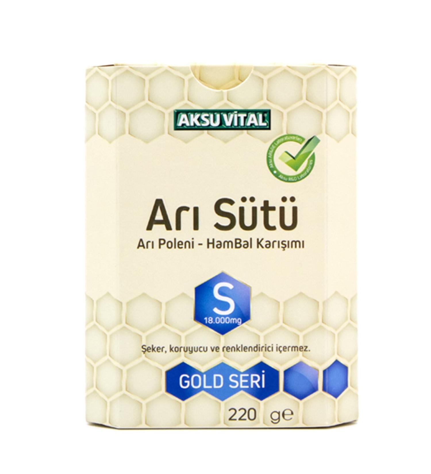 Aksu Vital Royal Jelly Honey Pollen (s) 18 000 Mg - Adult