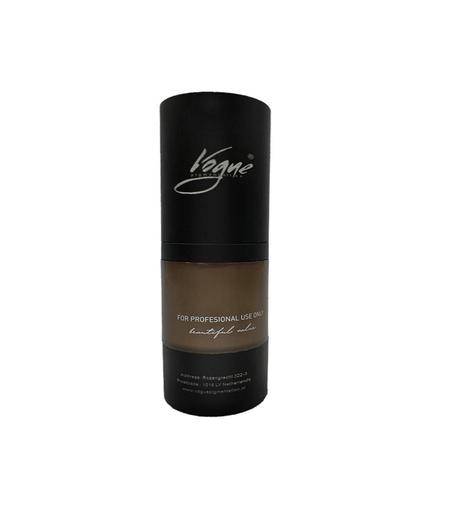 Vogue Chestnut Brown 123 Permanent Eyebrow Dye 20 ml