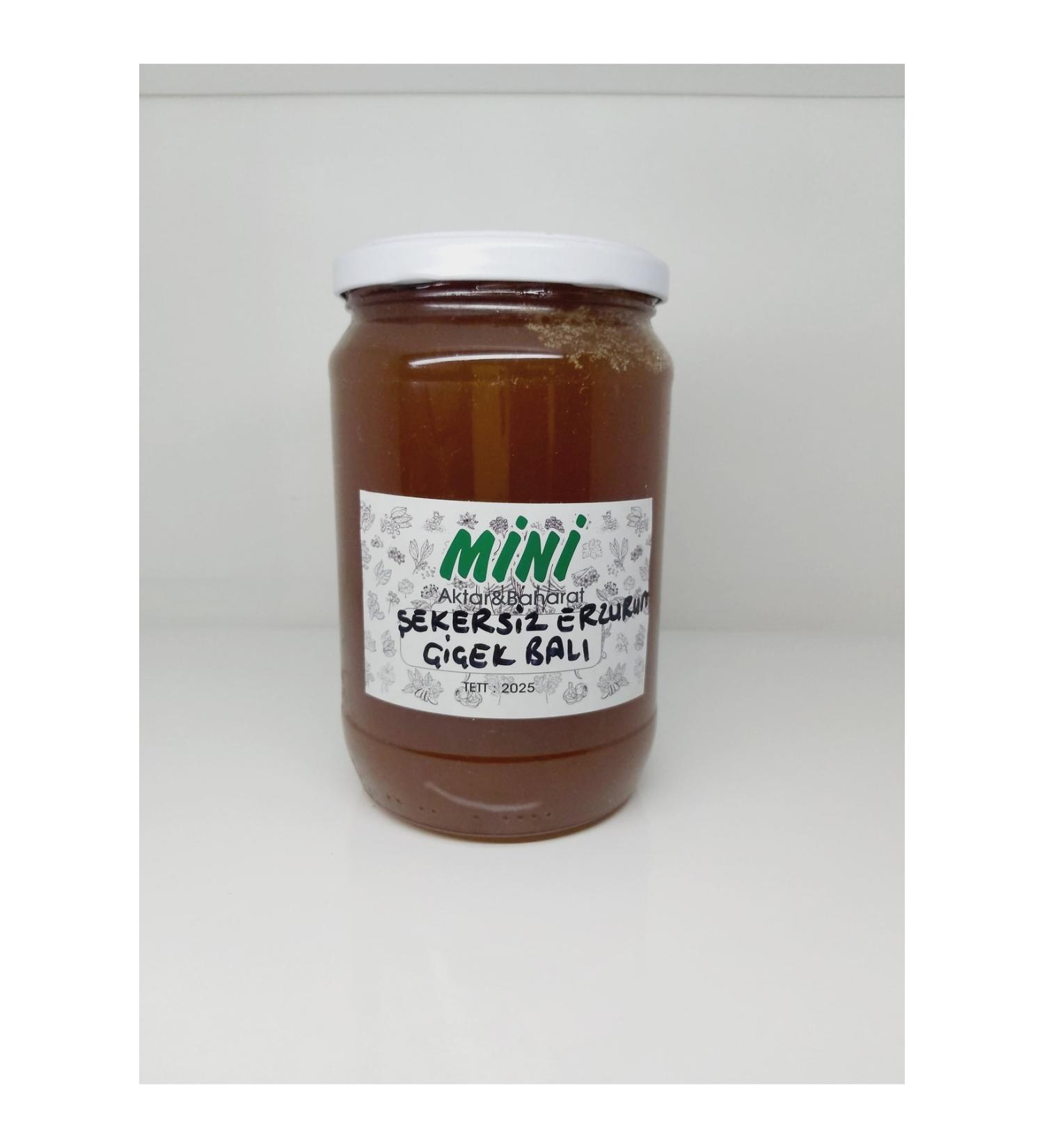 Mini Aktar Sugar-Free Erzurum Flower Honey 1kg