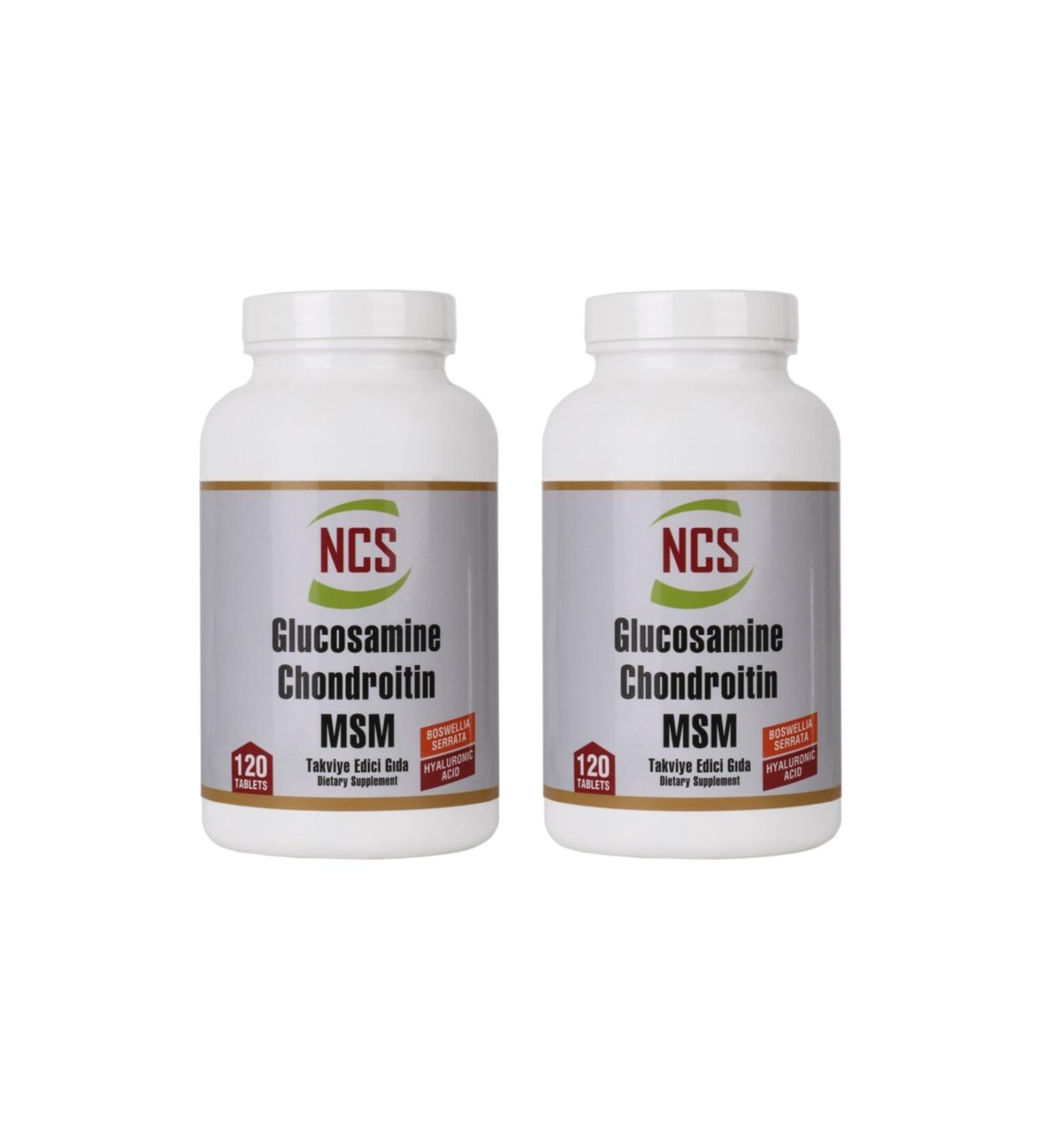 Ncs 2 Box 240 Tablets Glucosamine Boswellia Complex