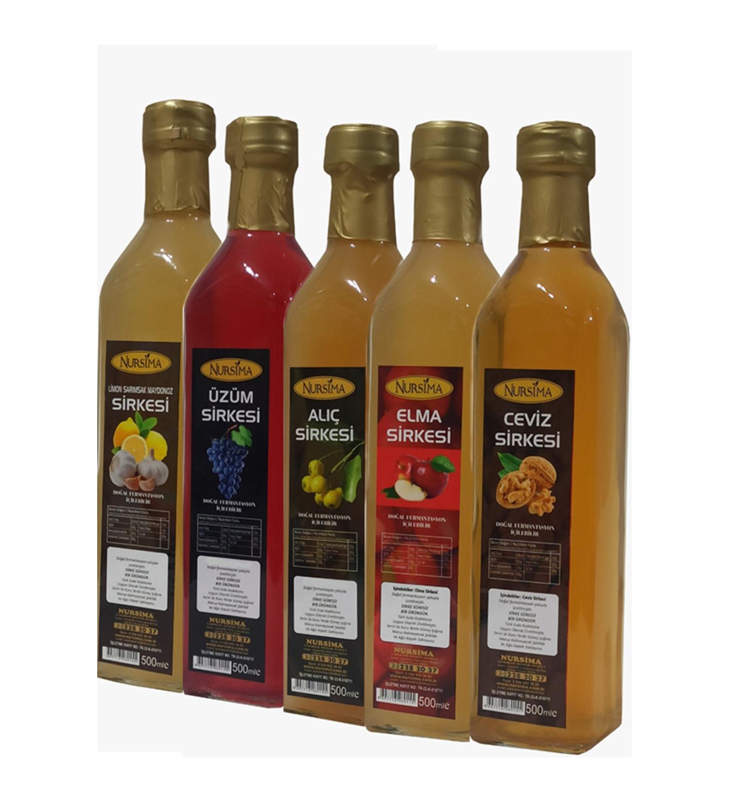 Nursima Vinegar Set E ace Glass Packaging