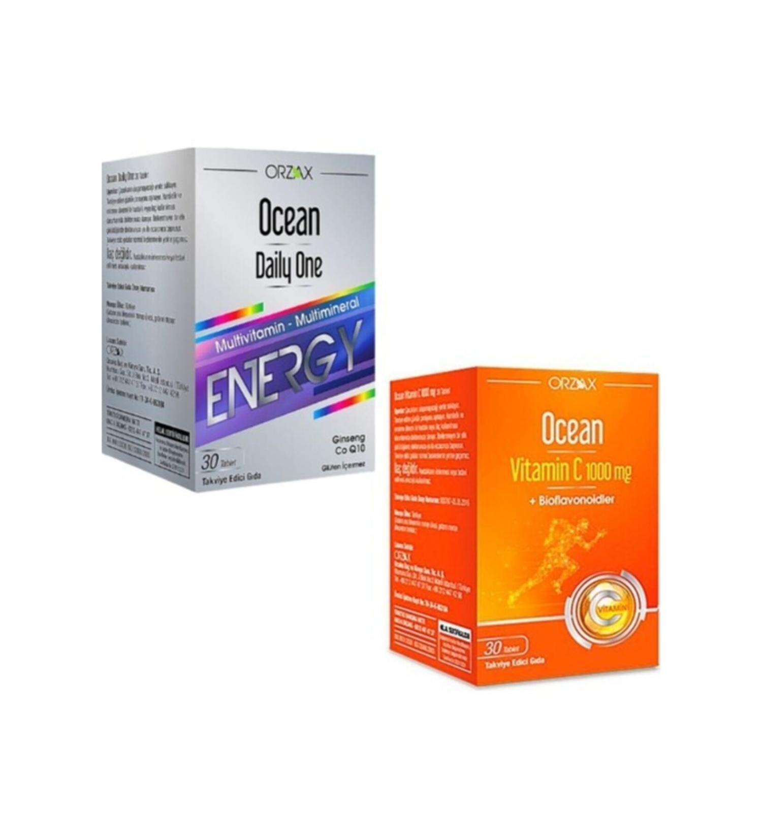 Ocean Ocean Daily One Energy 30 Tablets 3 Pieces