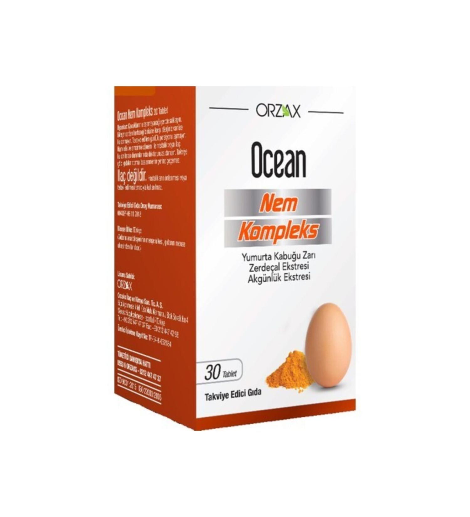 Ocean Moisture Complex Eggshell Membrane 30 Tablets