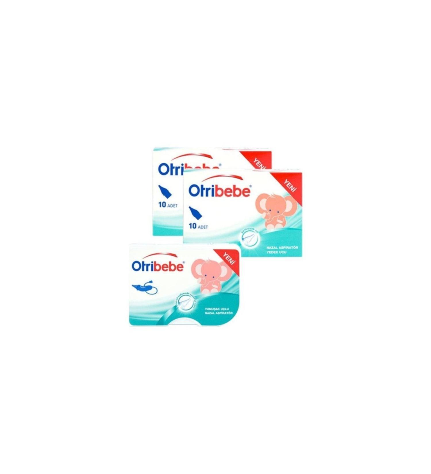 Otribebe Nasal Aspirator + 10 Spare Tips