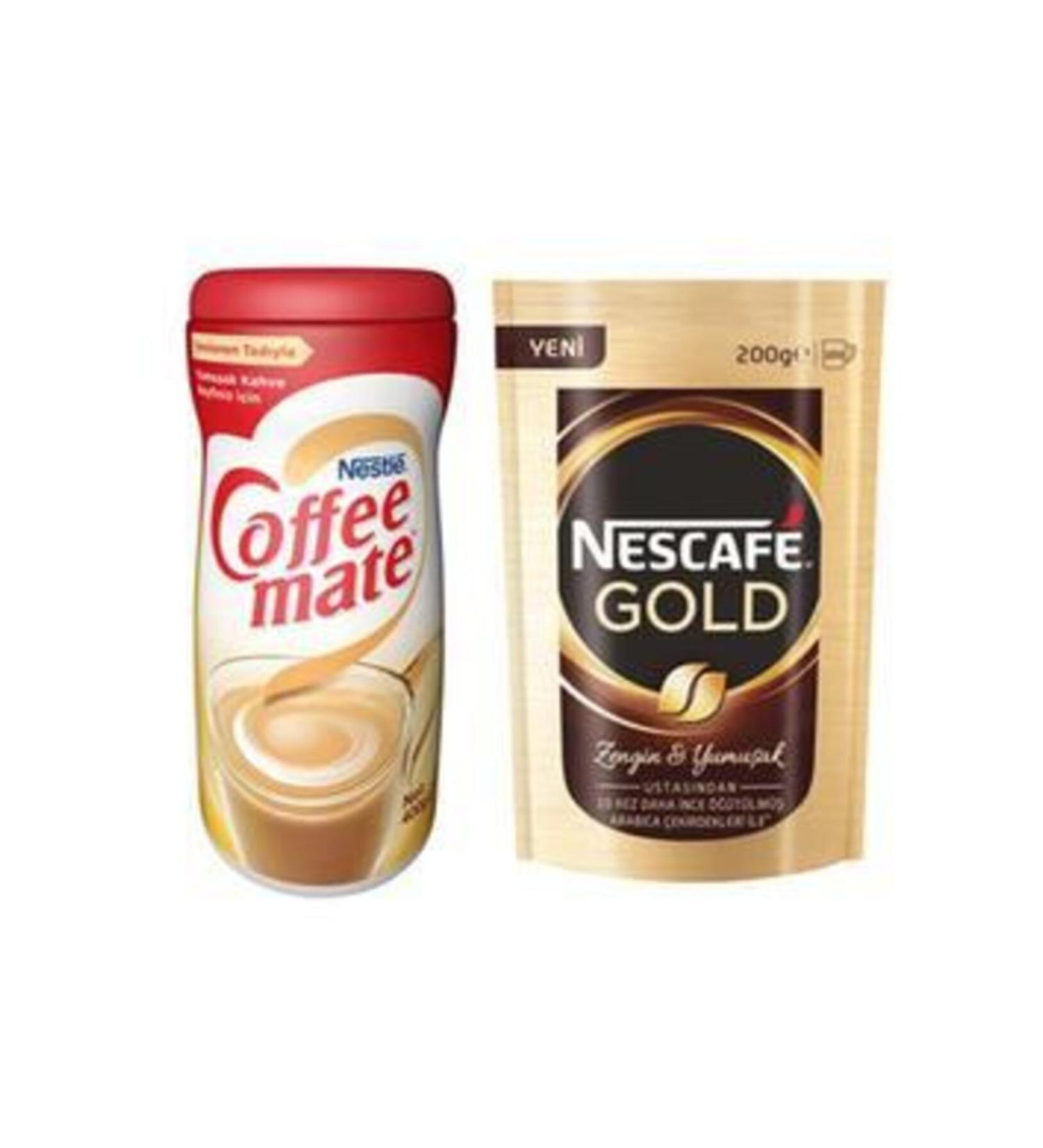 Nescafe Gold 200g + Nestle Coffee Mate 200g