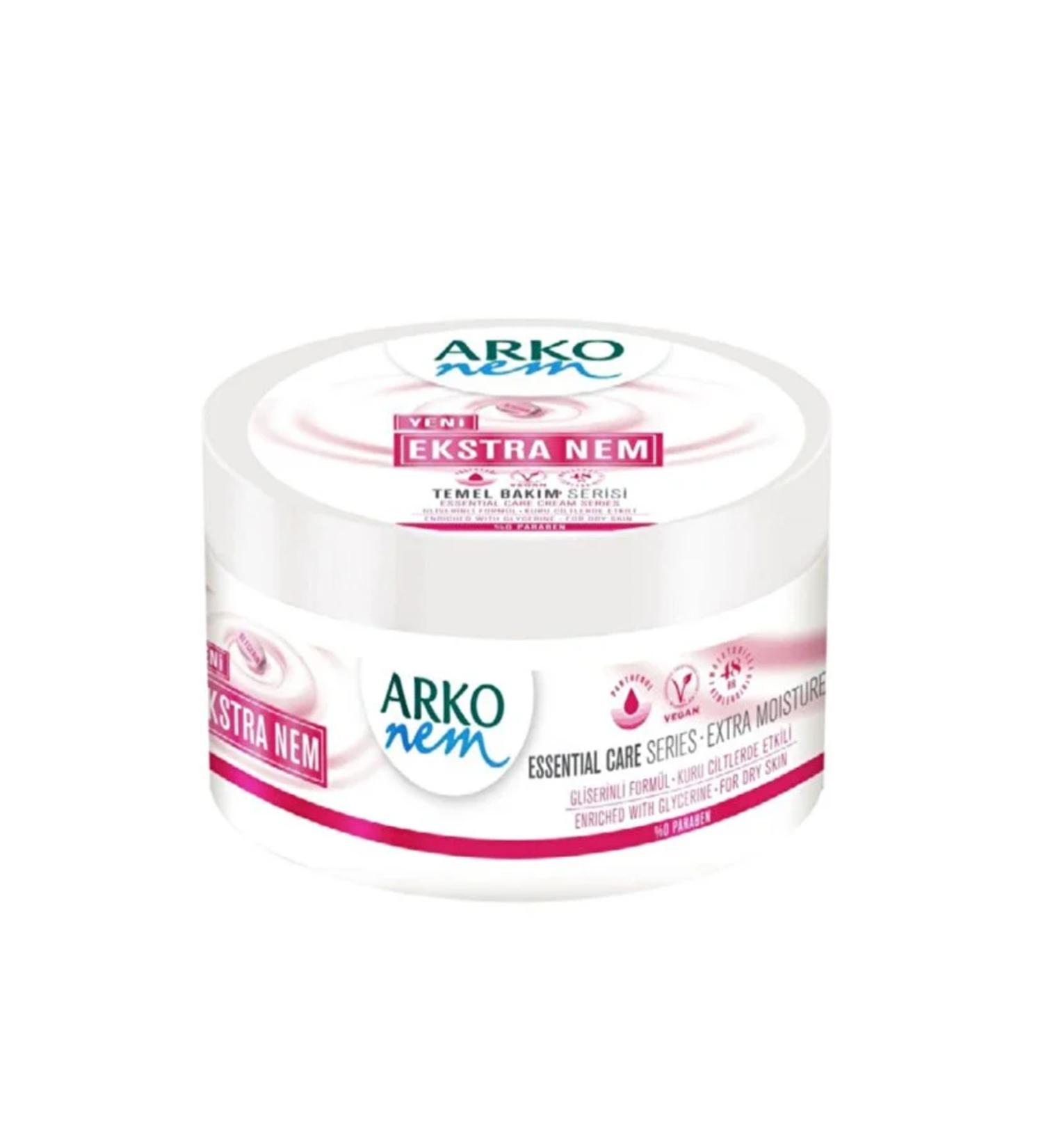 Arko Nem Extra Moisturizing Hand and Body Cream 250 ml - Buy Online on GoSupps.com