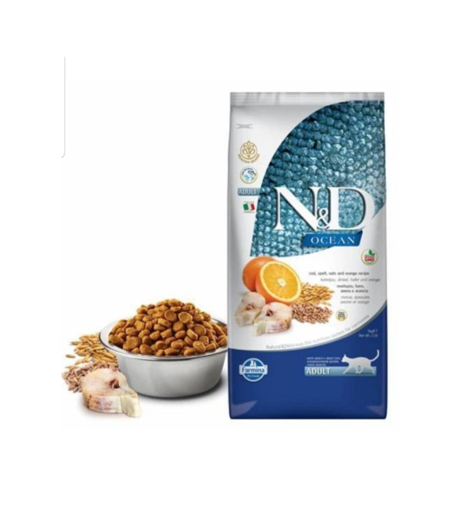& D Ancestral Grain Low Grain Lamb & Blueberry Adult Cat Food 1.5 Kg