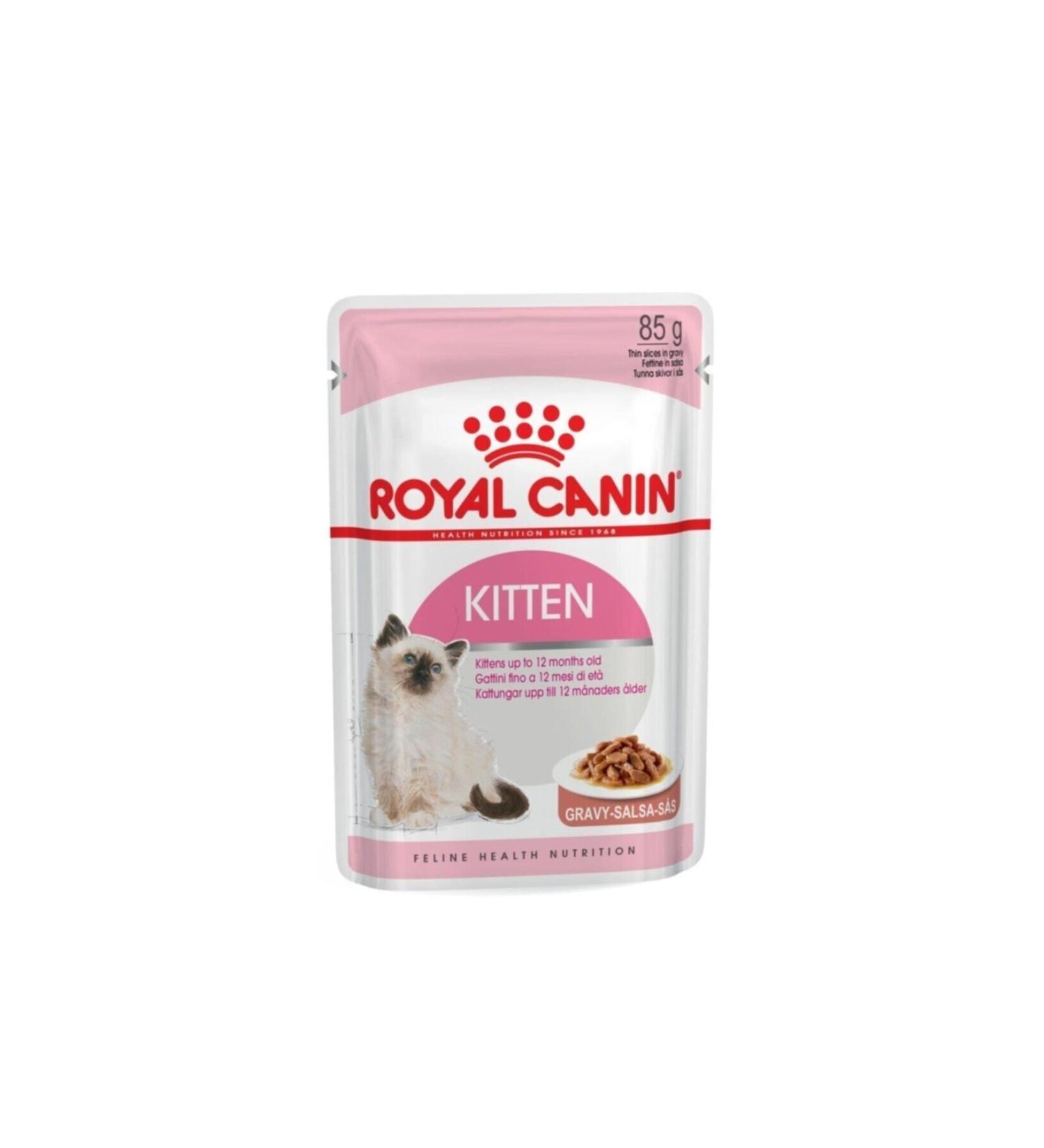 Royal Canin Kitten Gravy Wet Kitten Food 5pcs