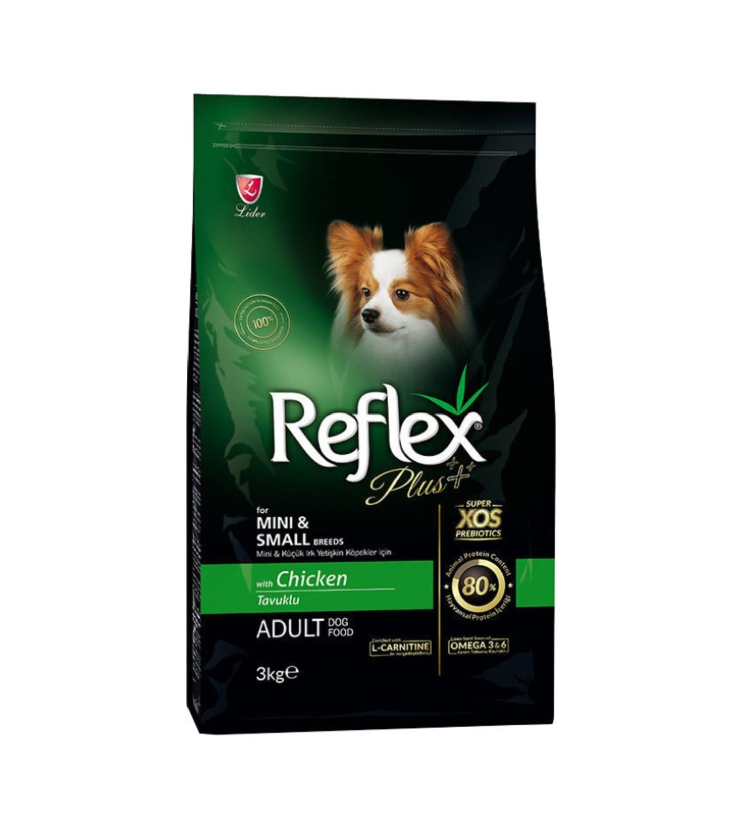 Reflex Mini and Small Breed Adult Dog Food with Salmon 3kg