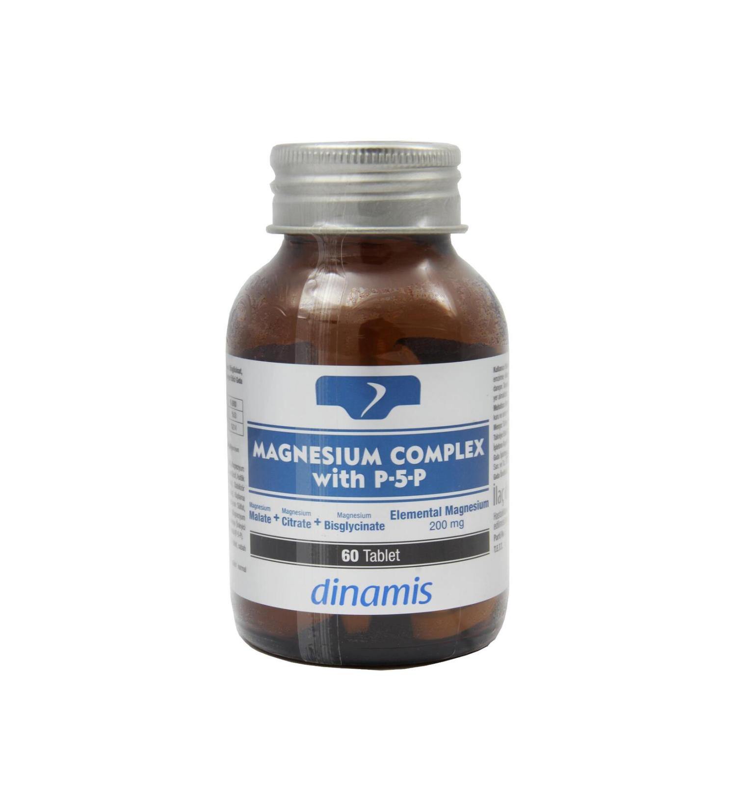 D NAM S Dinamis Magnesium Complex With P-5-P 60 Tablets