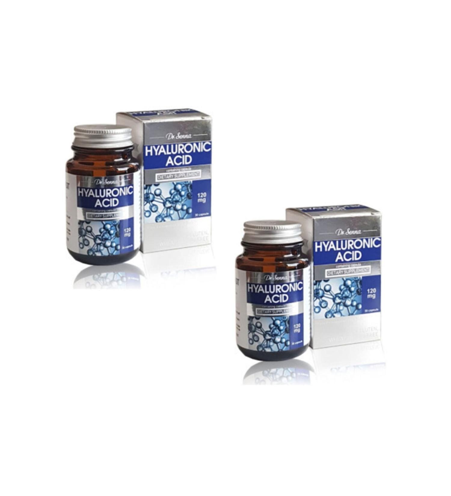 eherbal Dr. Senna Hyaluronic Acid 120mg 30 Capsules X 2 Pieces