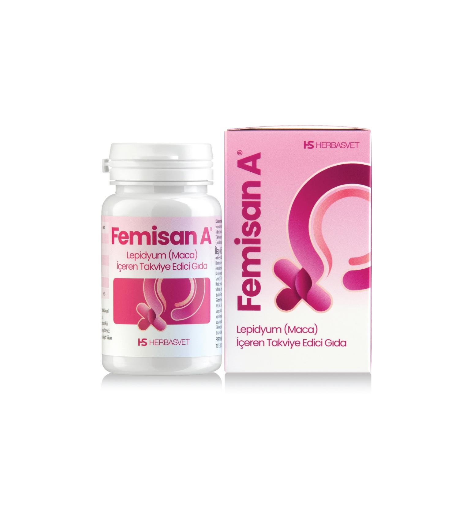 Herbasvet Femisan A 60cps