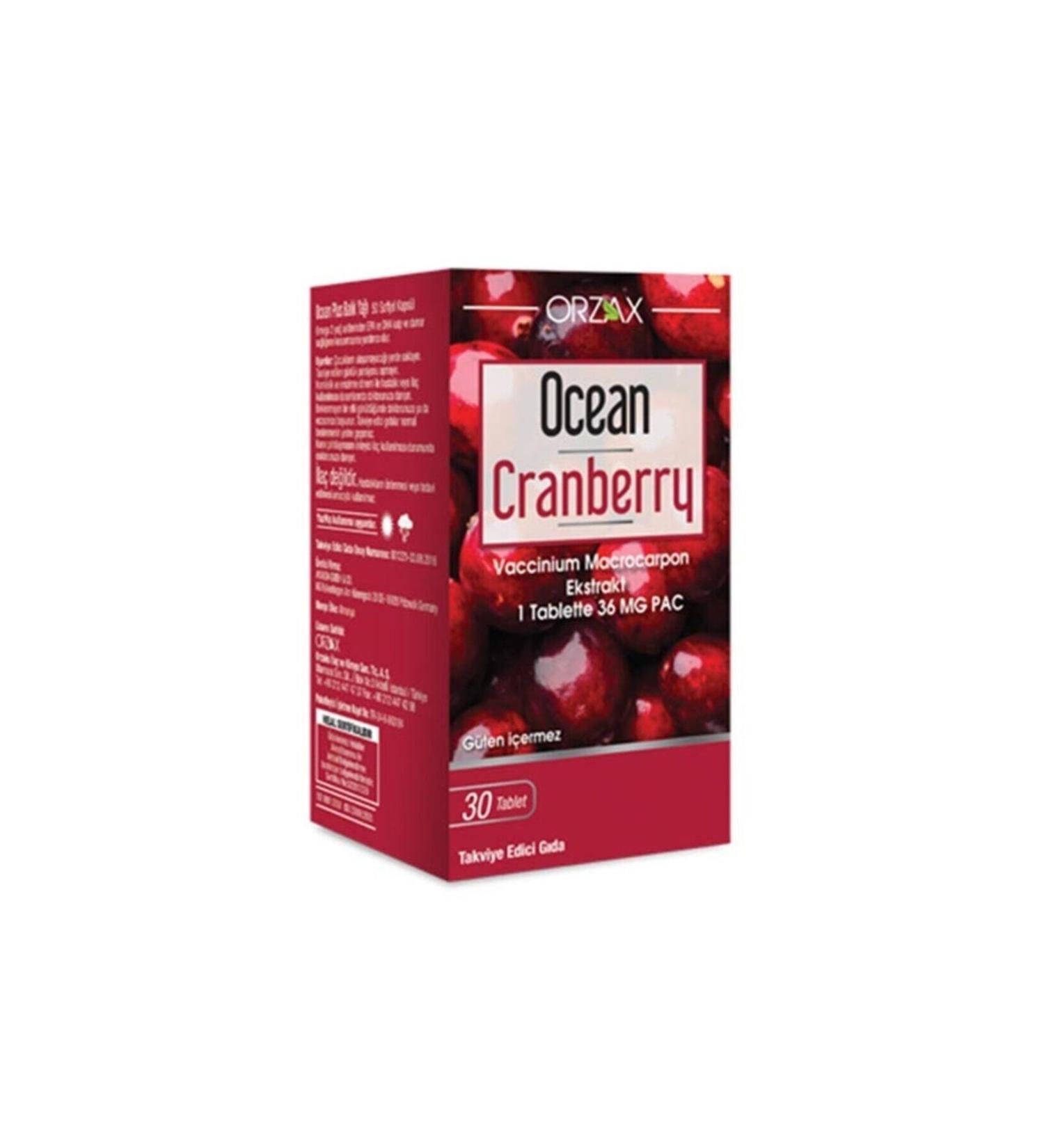 Ocean Cranberry 30 Tablet
