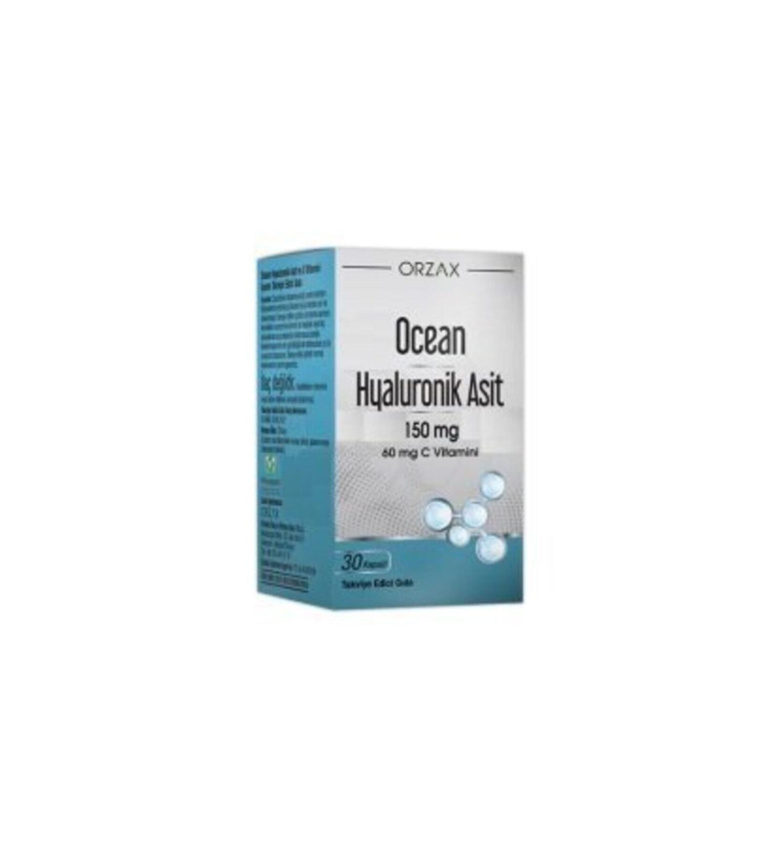 Ocean Hyaluronic Acid 150 Mg 30 Capsules