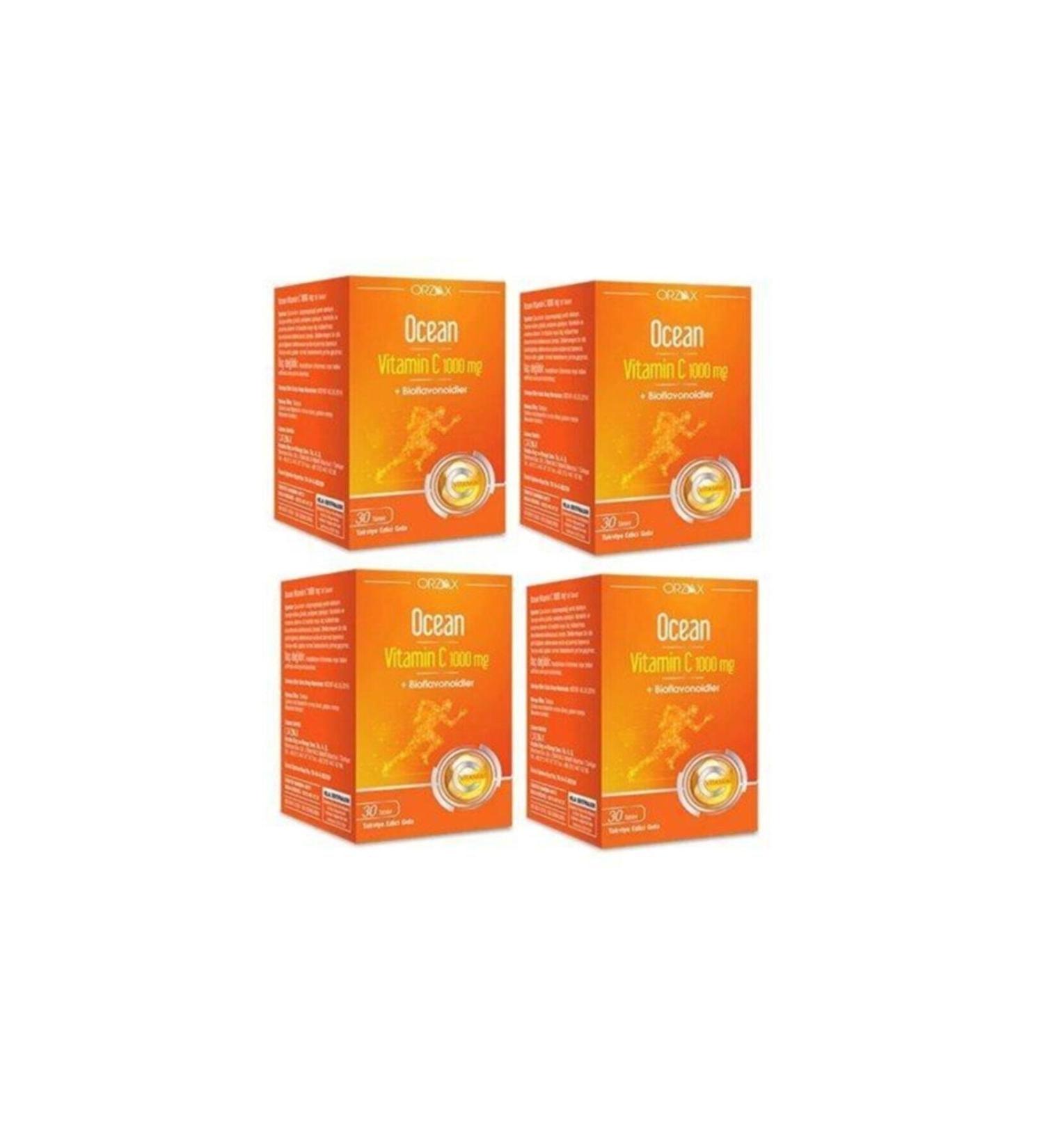 Ocean Vitamin C 1000 Mg 30 Tablets