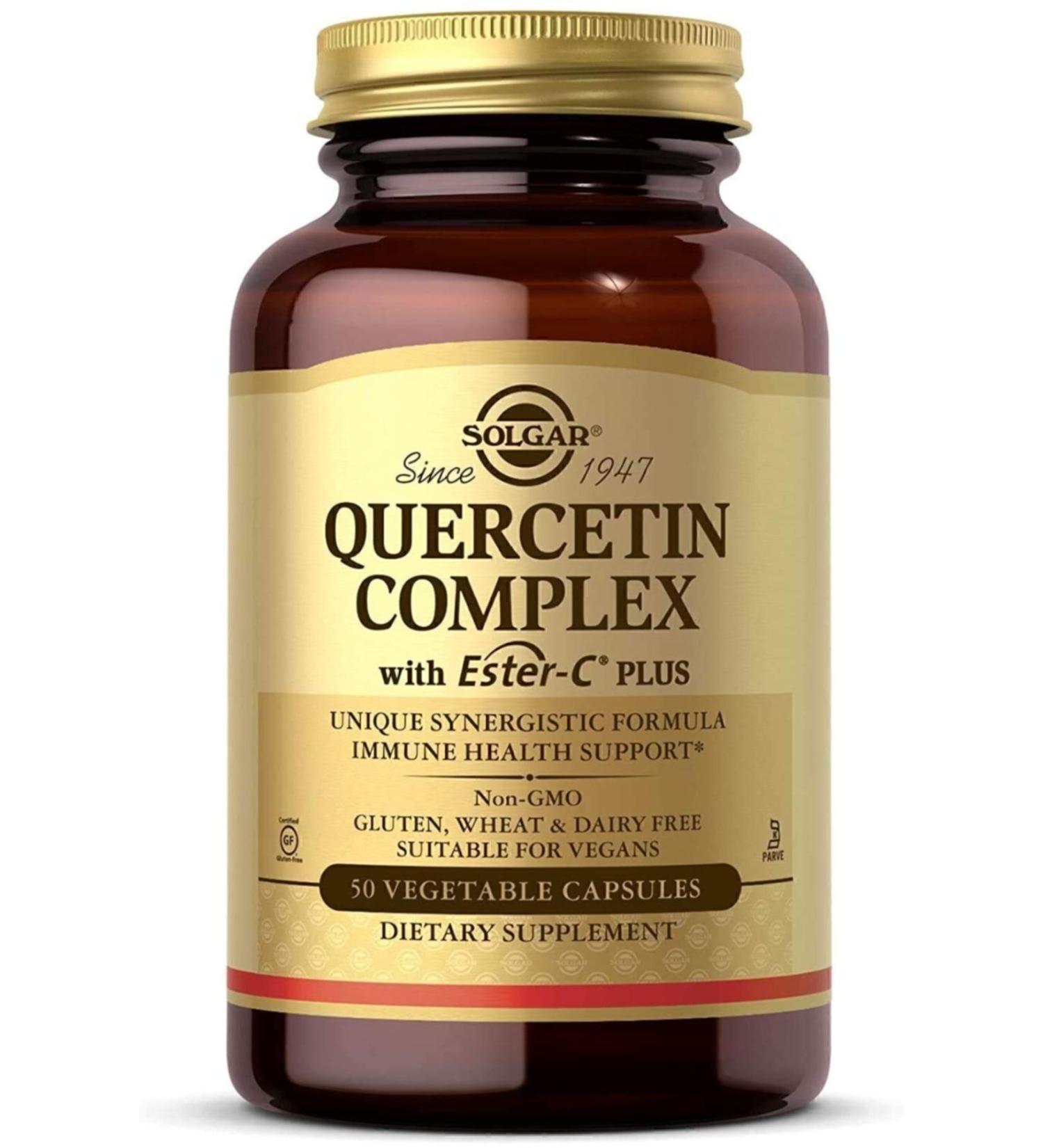 Solgar Gar Quercetin Complex 50 V Capsule