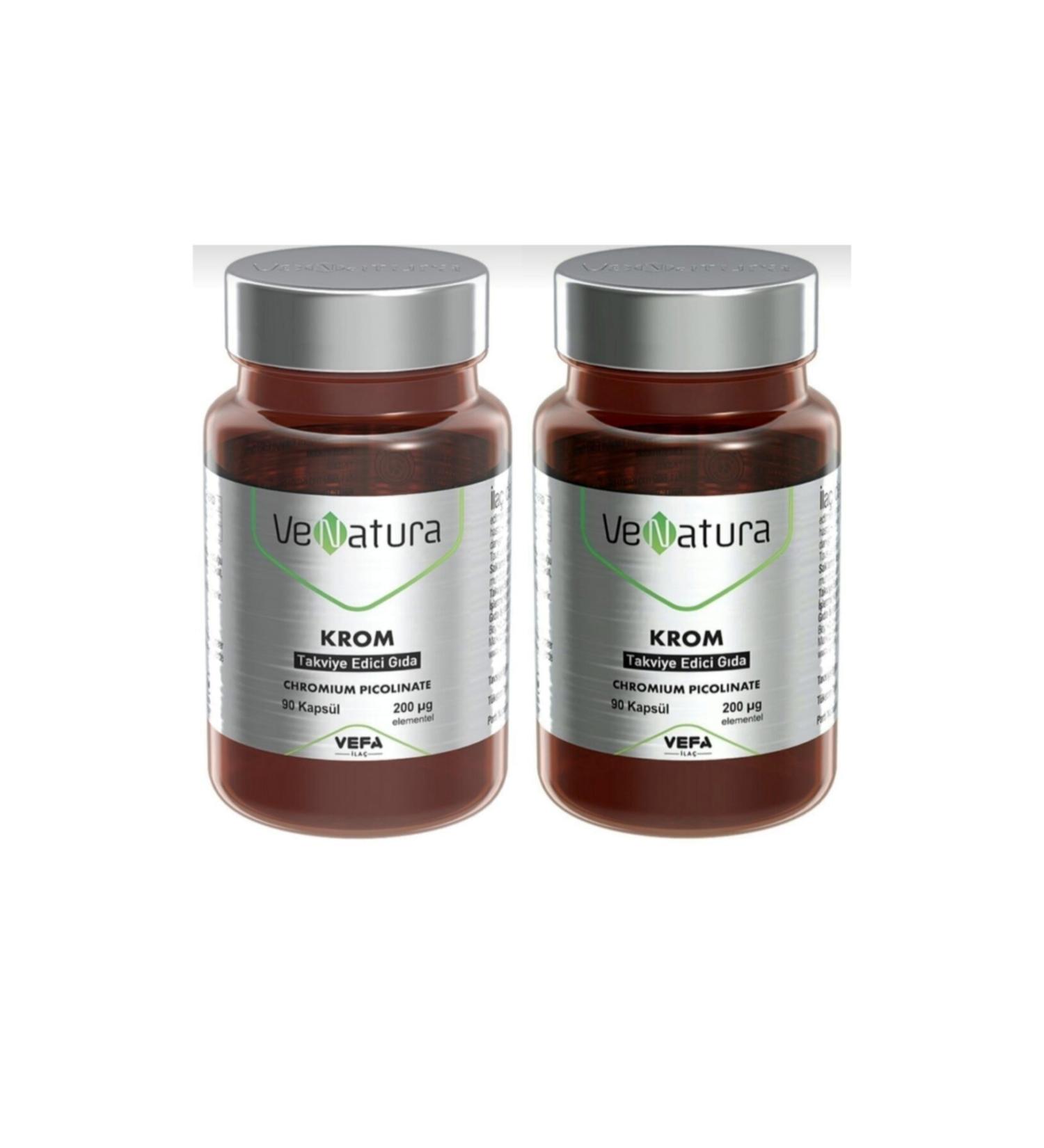 Venatura Chrome Picolinate 90 Capsules 2 Boxes