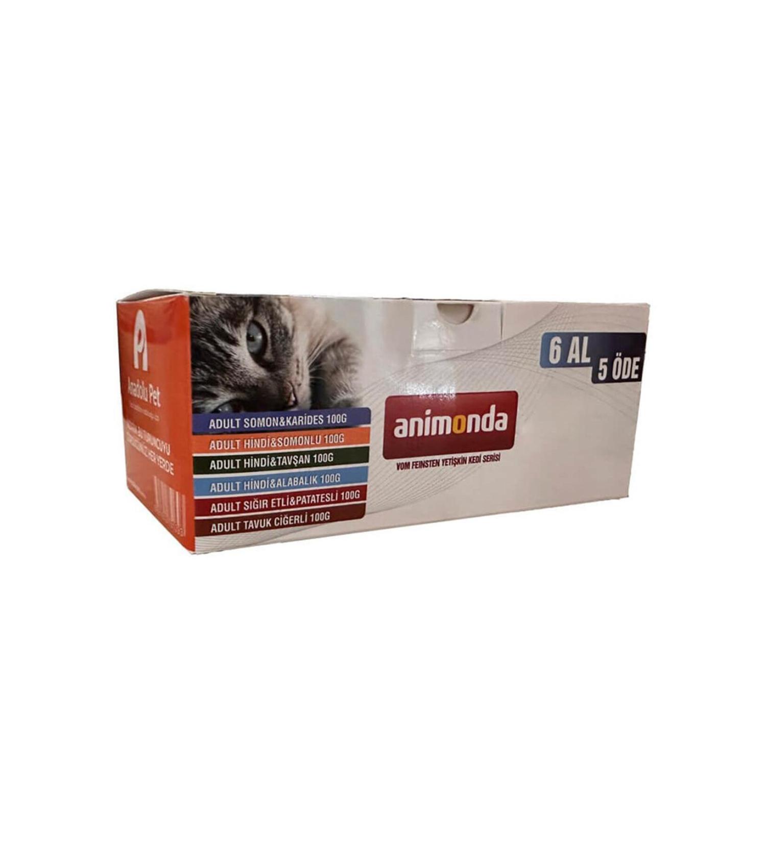 Animonda Series 1 Adult Cat Canned Food Buy 6 Pay 5 100 gr