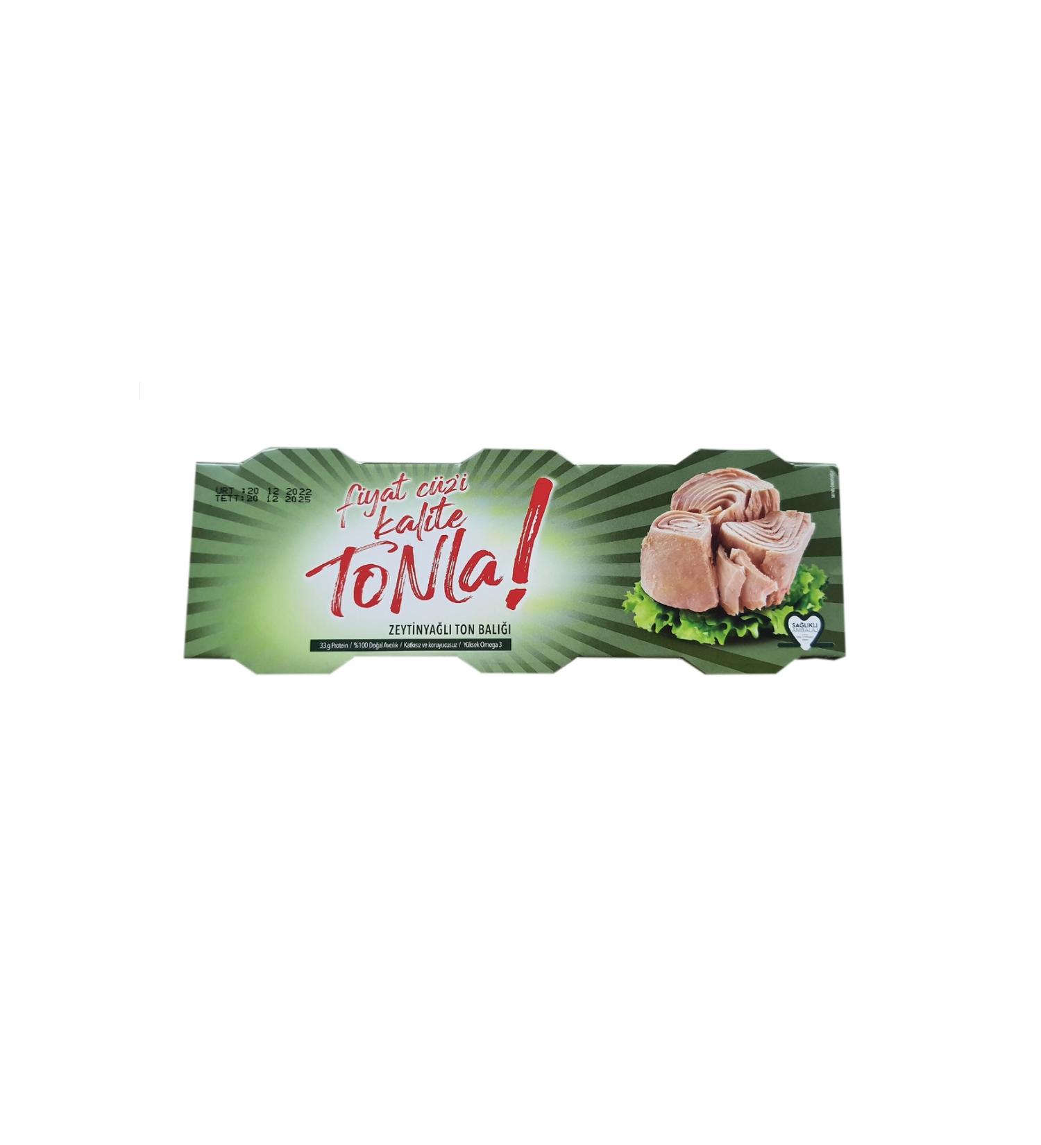 Dollar Price Small Quality Tuna in Olive Oil 75gx3