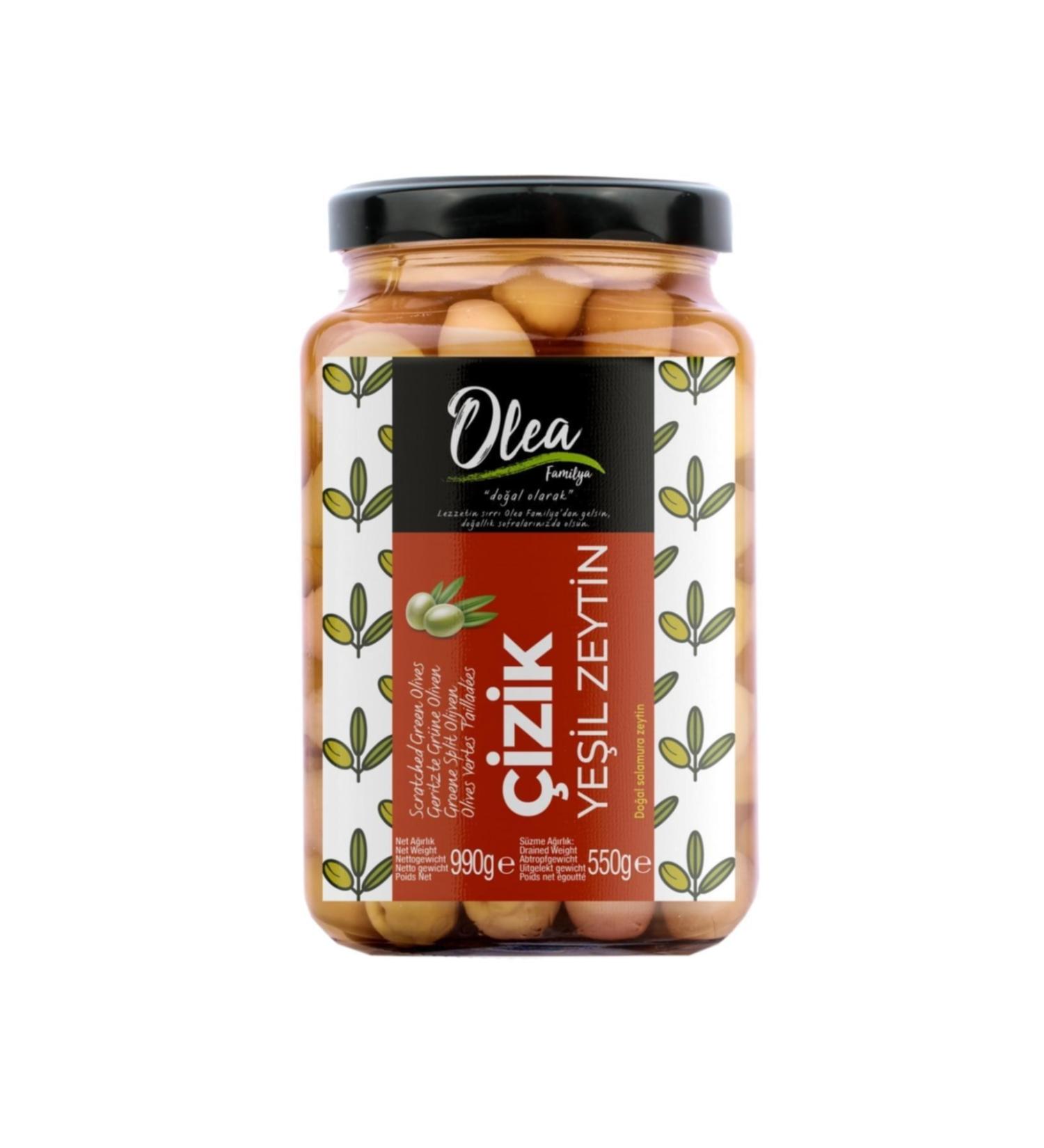 Olea Family Olive Green Scratched 261-290 Klb 1000 Cc