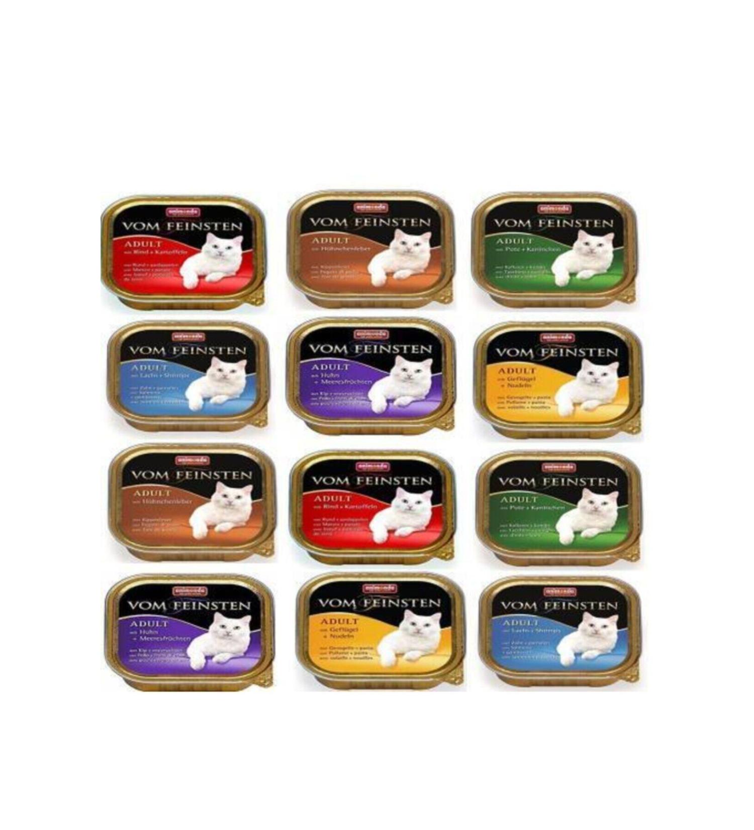 Animonda Vom Feinsten Turkey and Salmon Sterilized Cat Canned Food 6 Pieces 100 gr